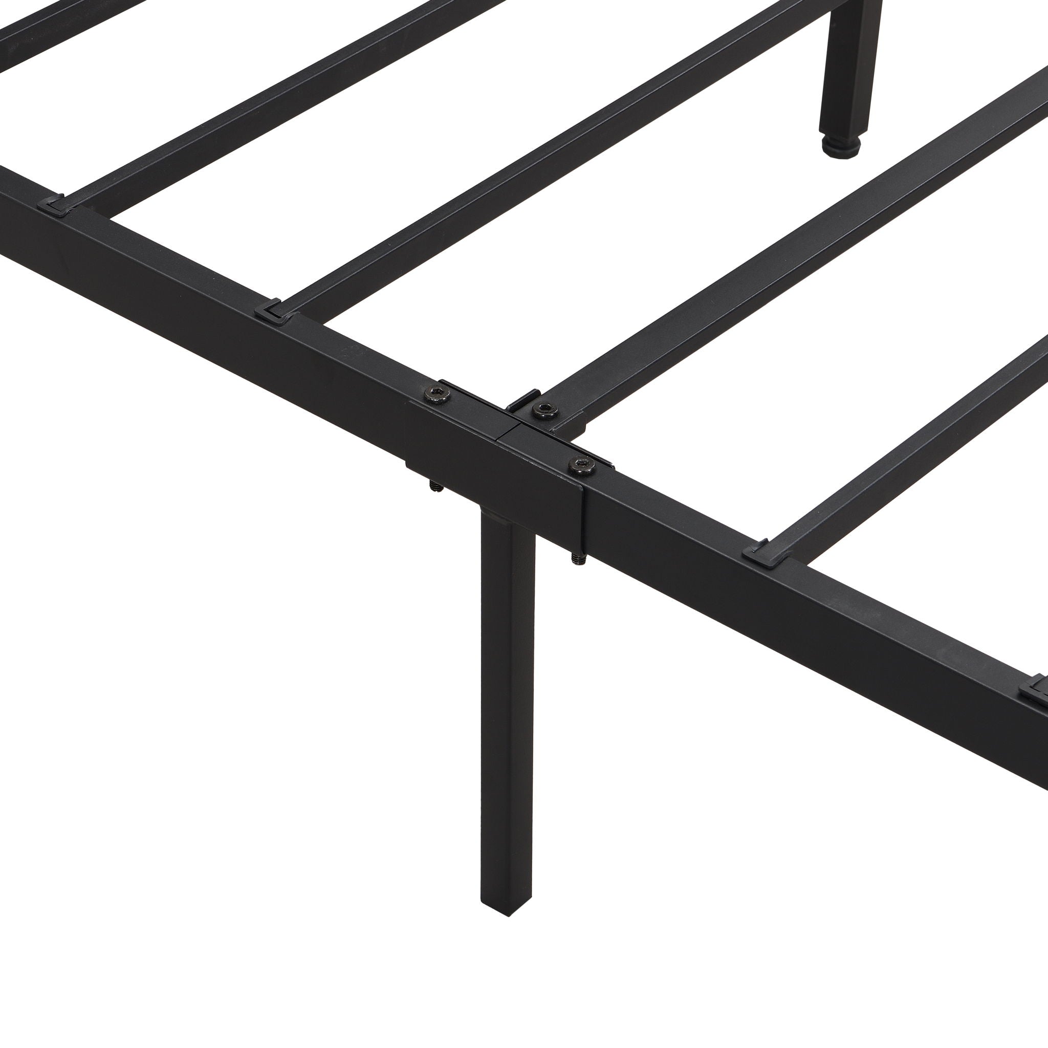 Modern Platform Bed, USB Charging Station, 2 Drawers, LED Lights