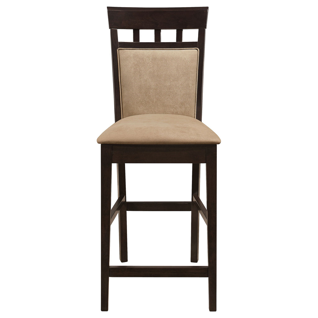 Gianna - 5 Piece Counter Height Dining Set - Cappuccino