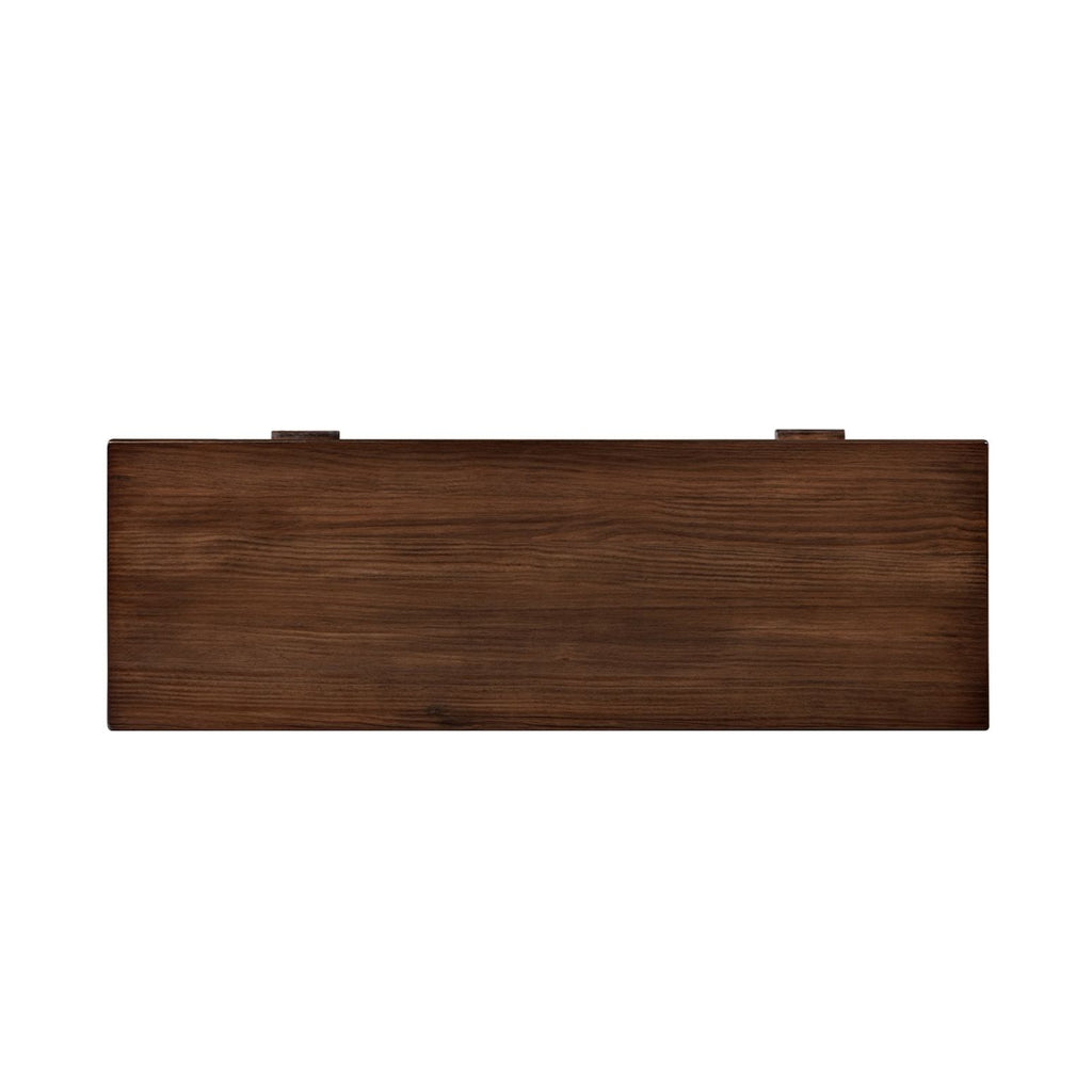 Whitmore - Trestle Console Table - Dark Brown