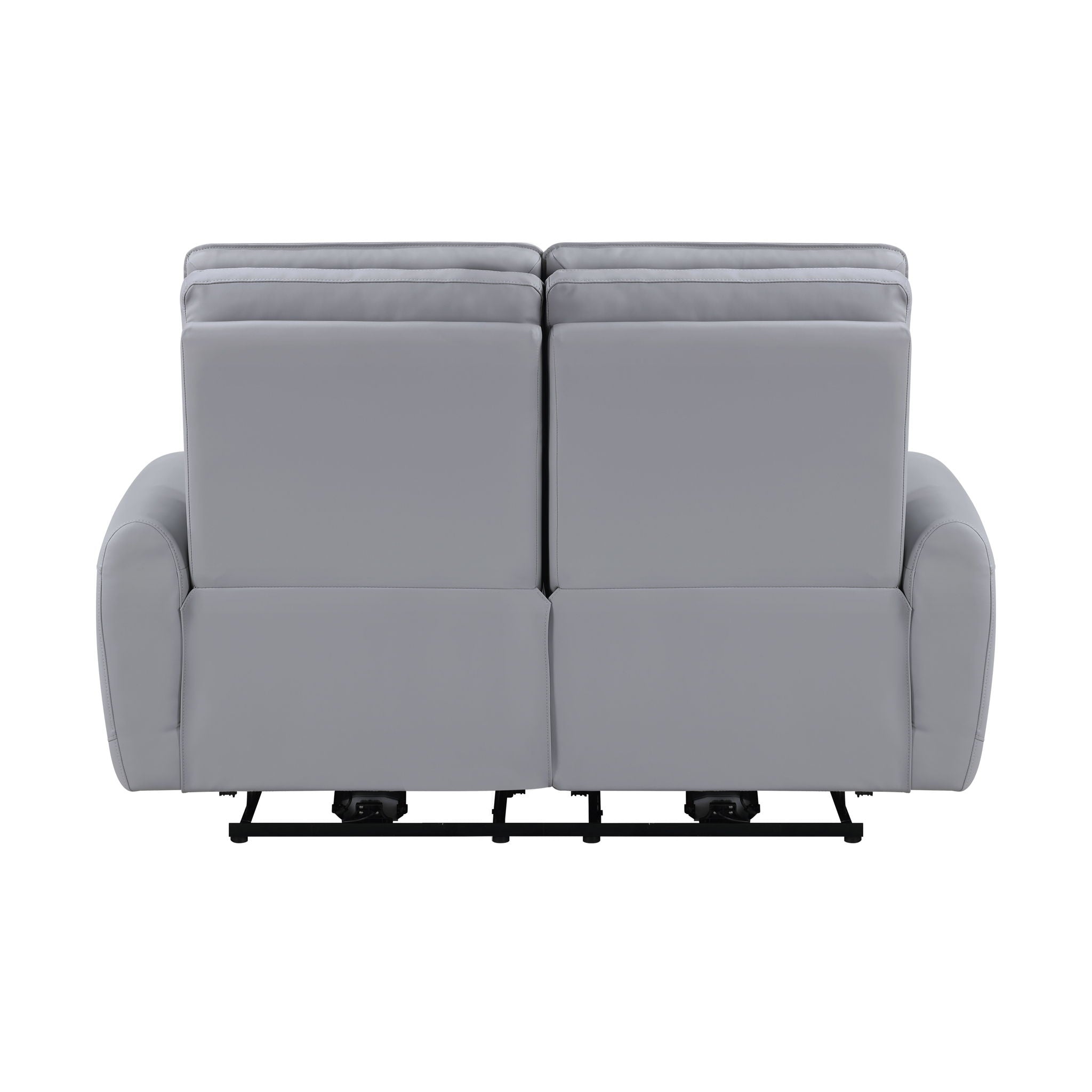 Jeromie - Power Motion Loveseat With USB Port - Gray