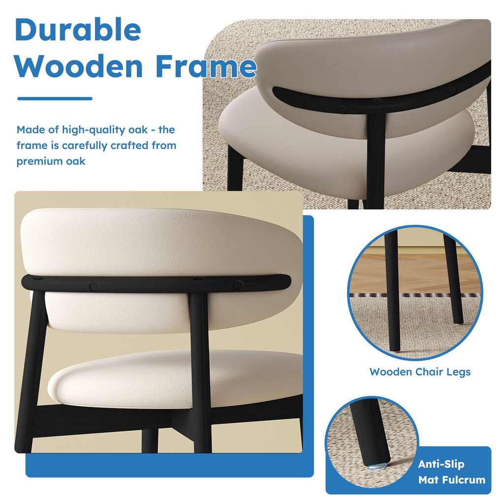 Mid-Century Modern Dining Chair (Set of 2)