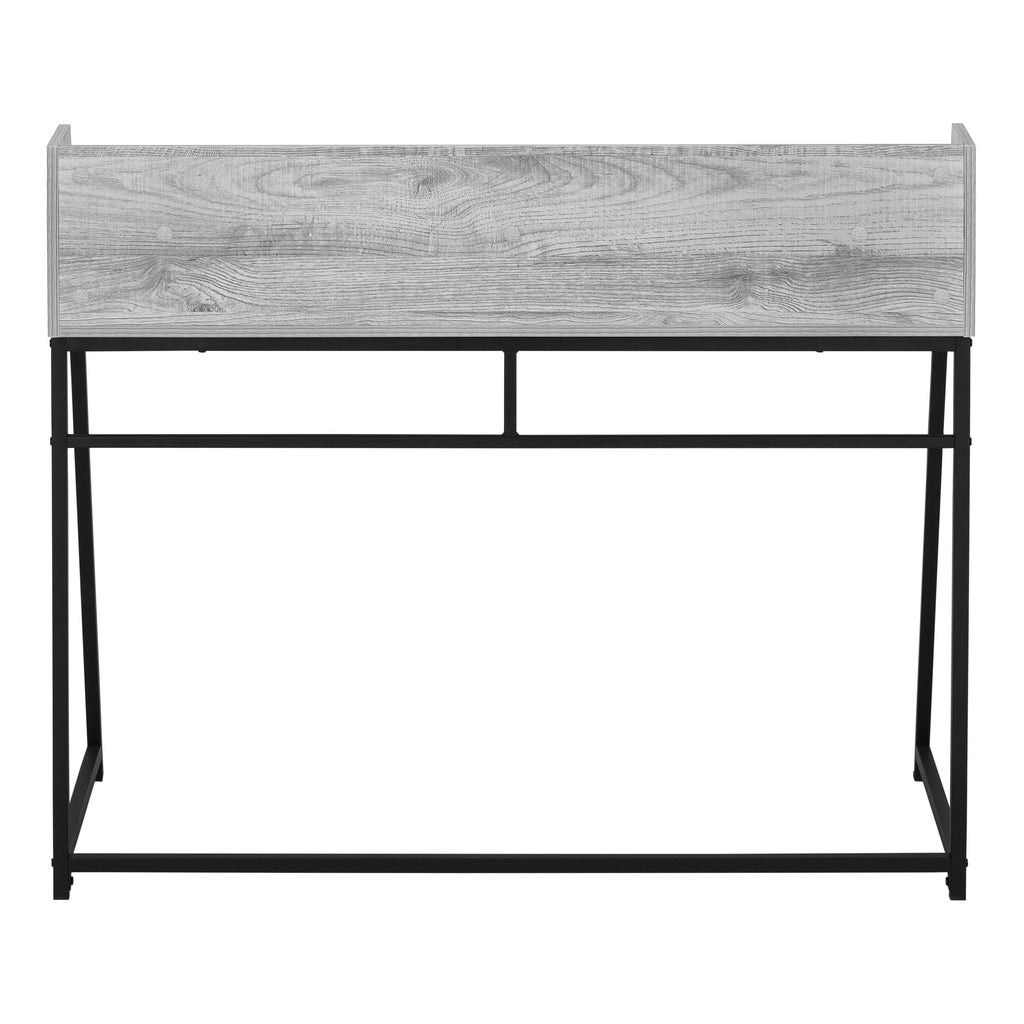 Computer Desk For Home Office, Laptop, Storage Shelves - Gray