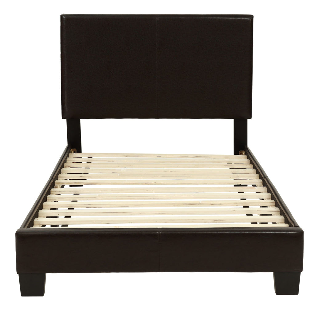 Upholstered Bed With Adjustable Headboard
