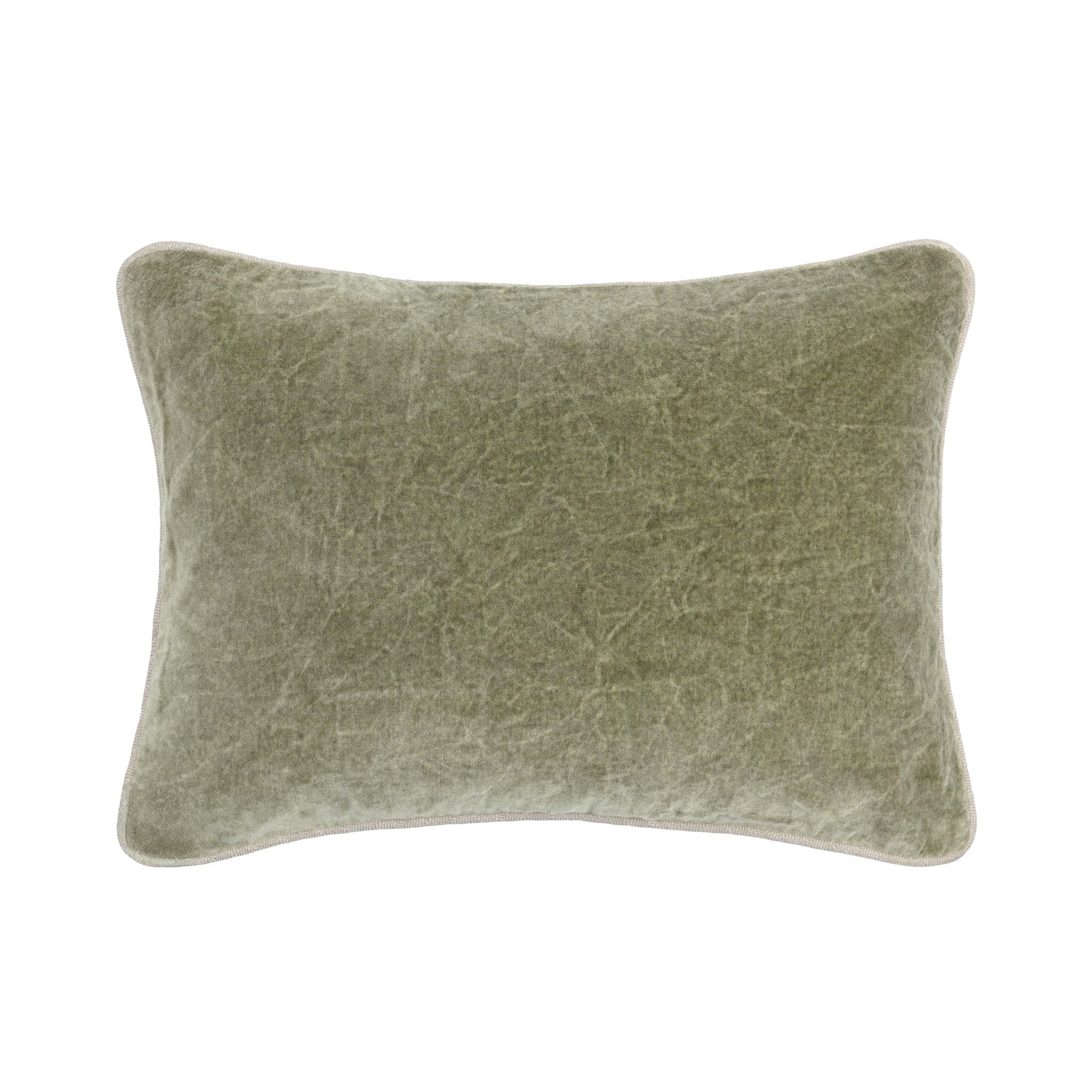 Heirloom Velvet - SLD Pillow - Moss