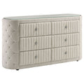 Santiago - 6 Drawer Dresser - Ivory