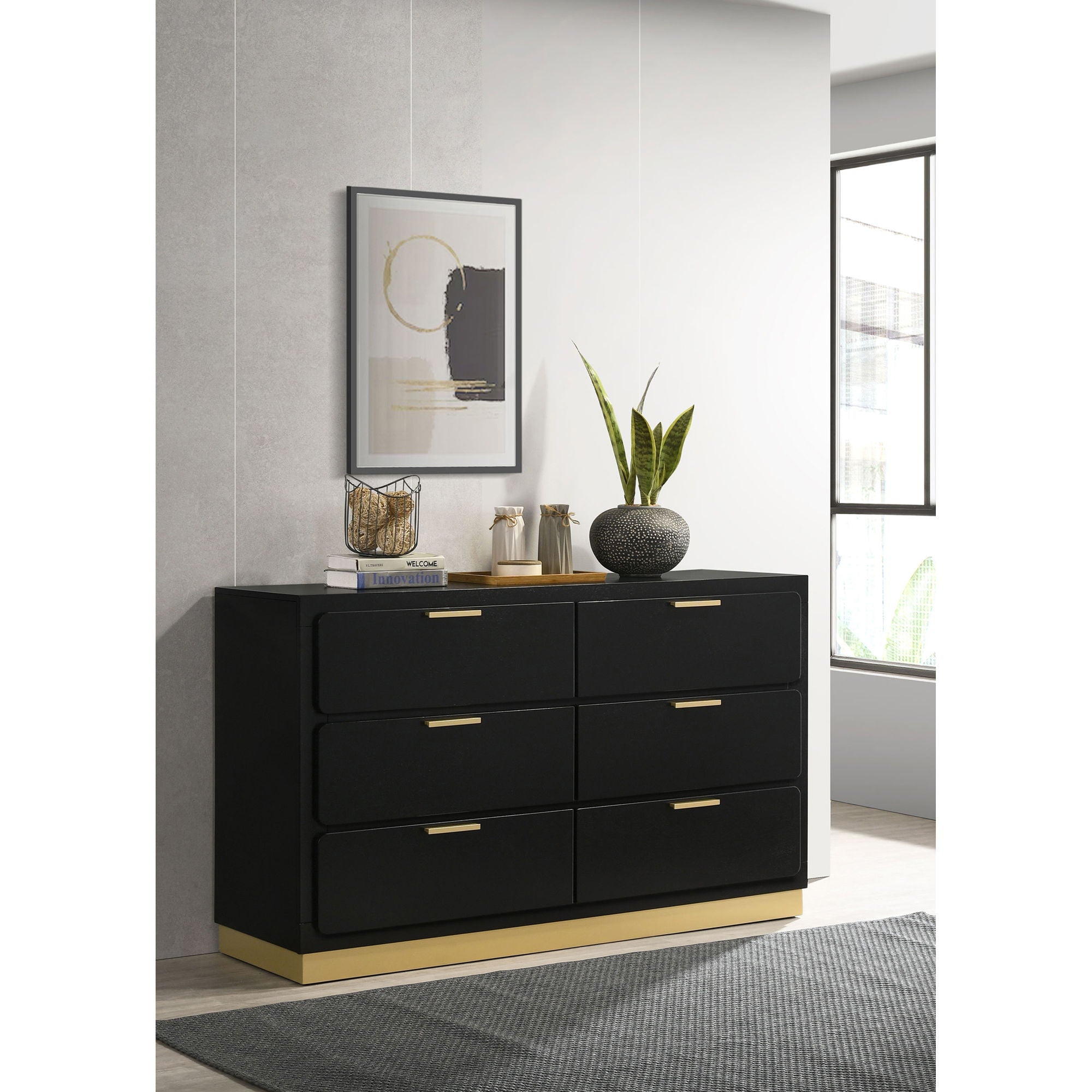 Sophia - 6 Drawer Dresser