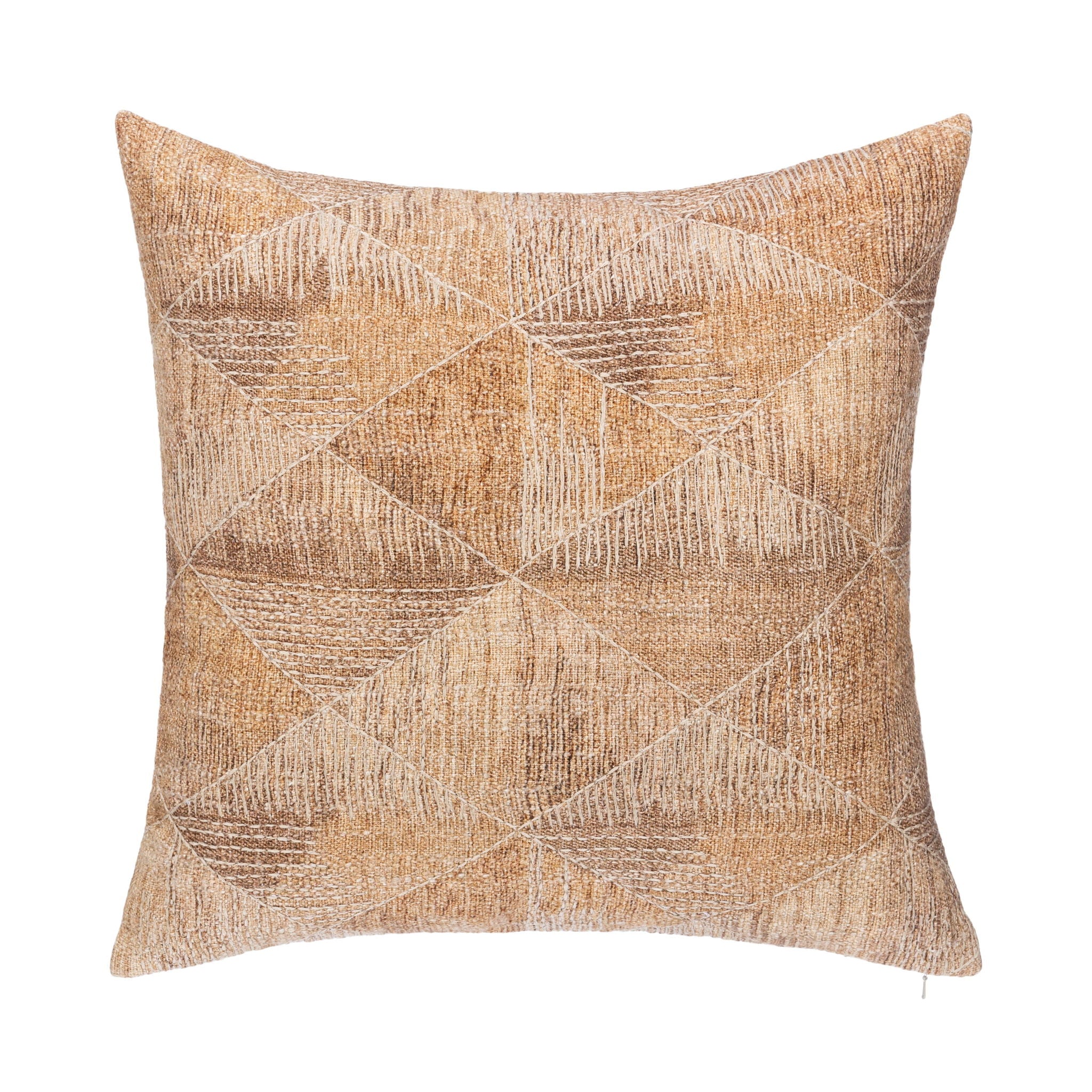 Rev - 22" x 22"Pillow - Caramel