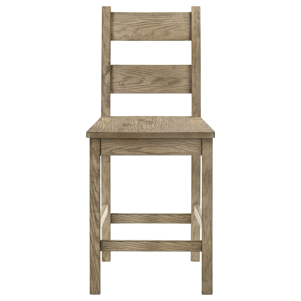 Cressley - Counter Chair (Set of 2) - Light Oak
