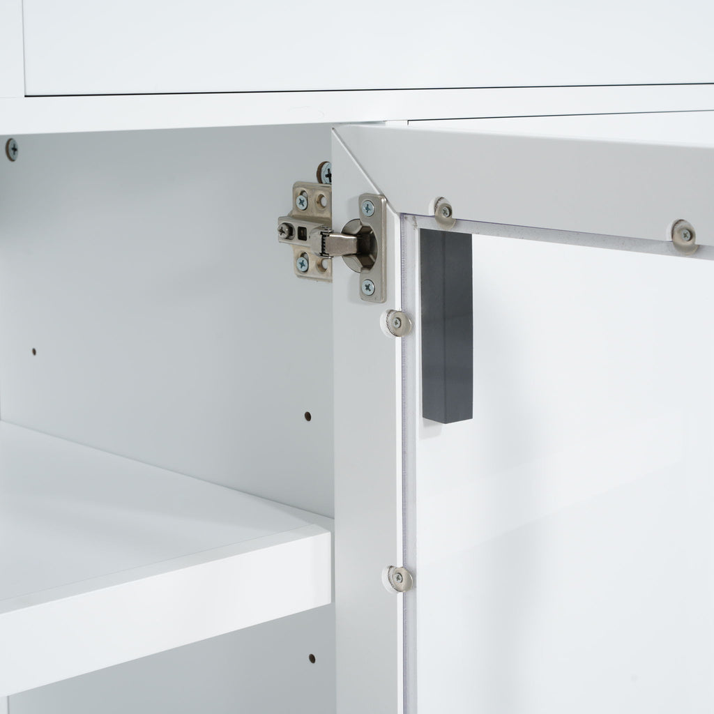 Modern TV Console & Adjustable Shelves