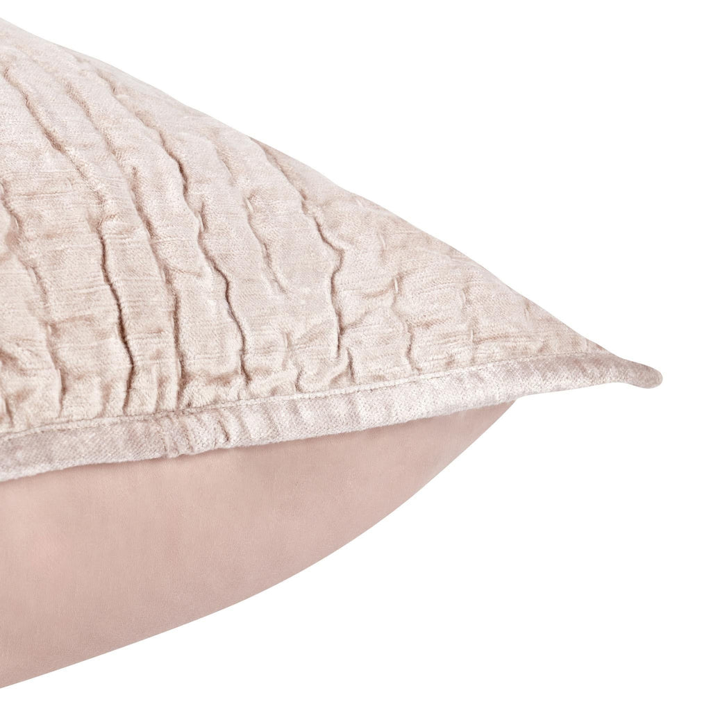 Bari - Velvet Quilt - Bliss Pink