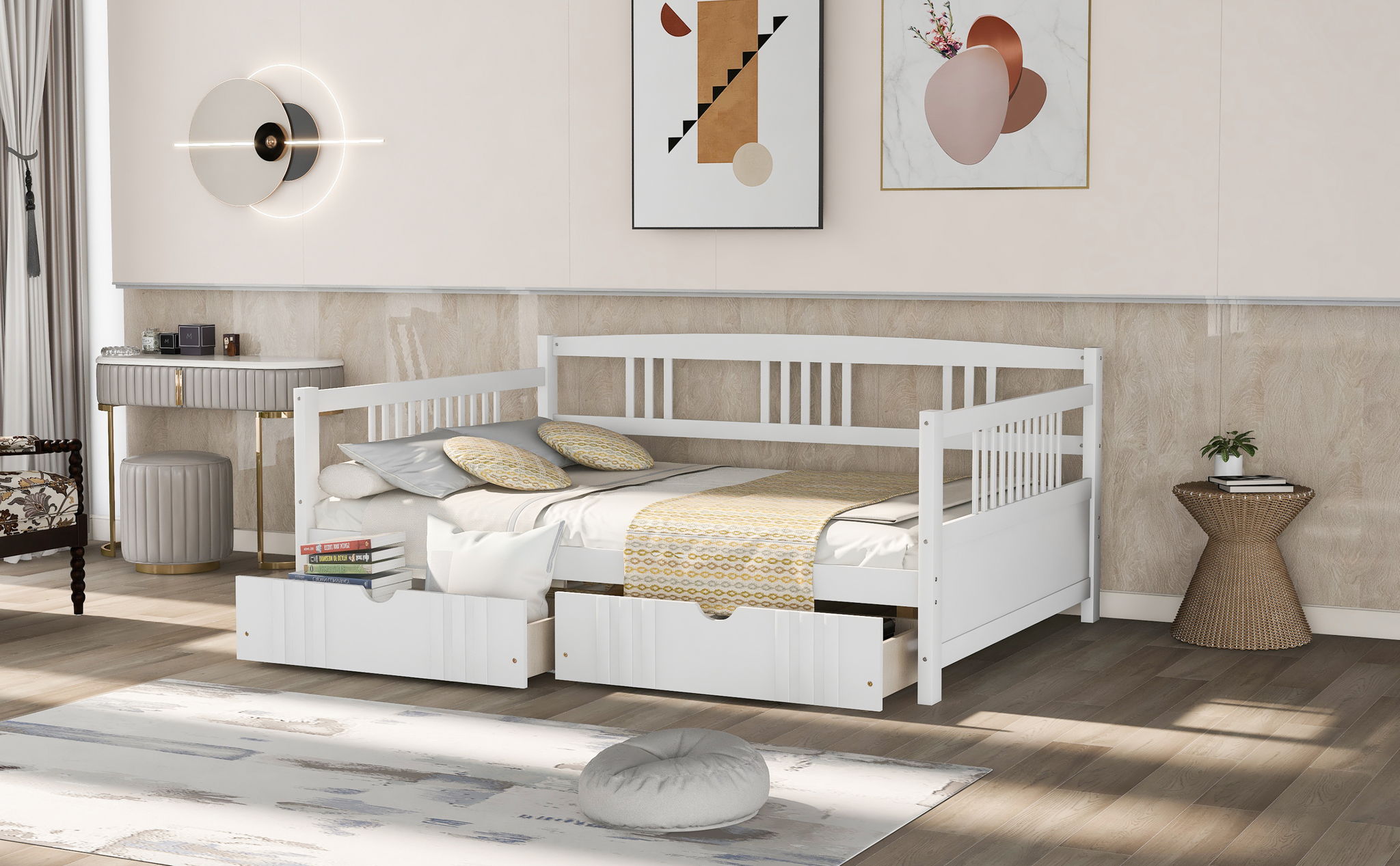 Multifunctional Elegant Modern Daybed