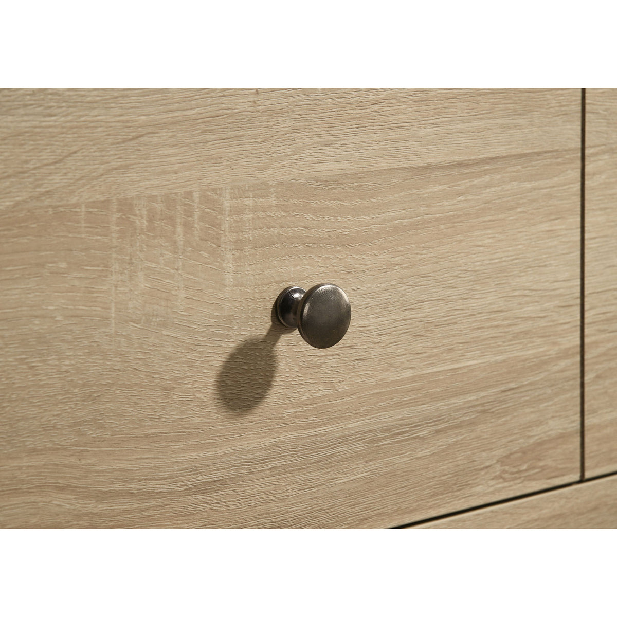 Merritt - 6 Drawer Dresser With Mirror - Light Oak