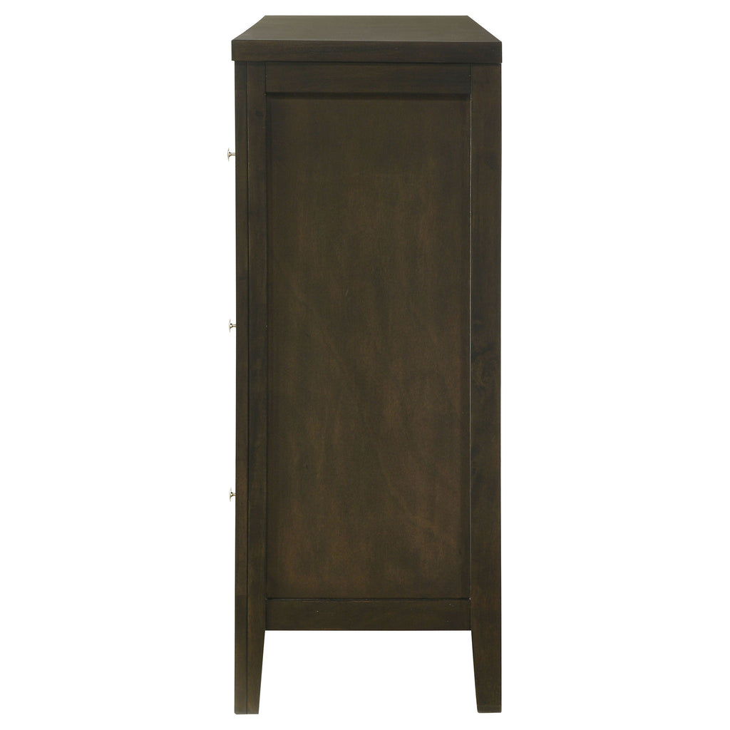 Clement - 6 Drawer Dresser Cabinet - Espresso