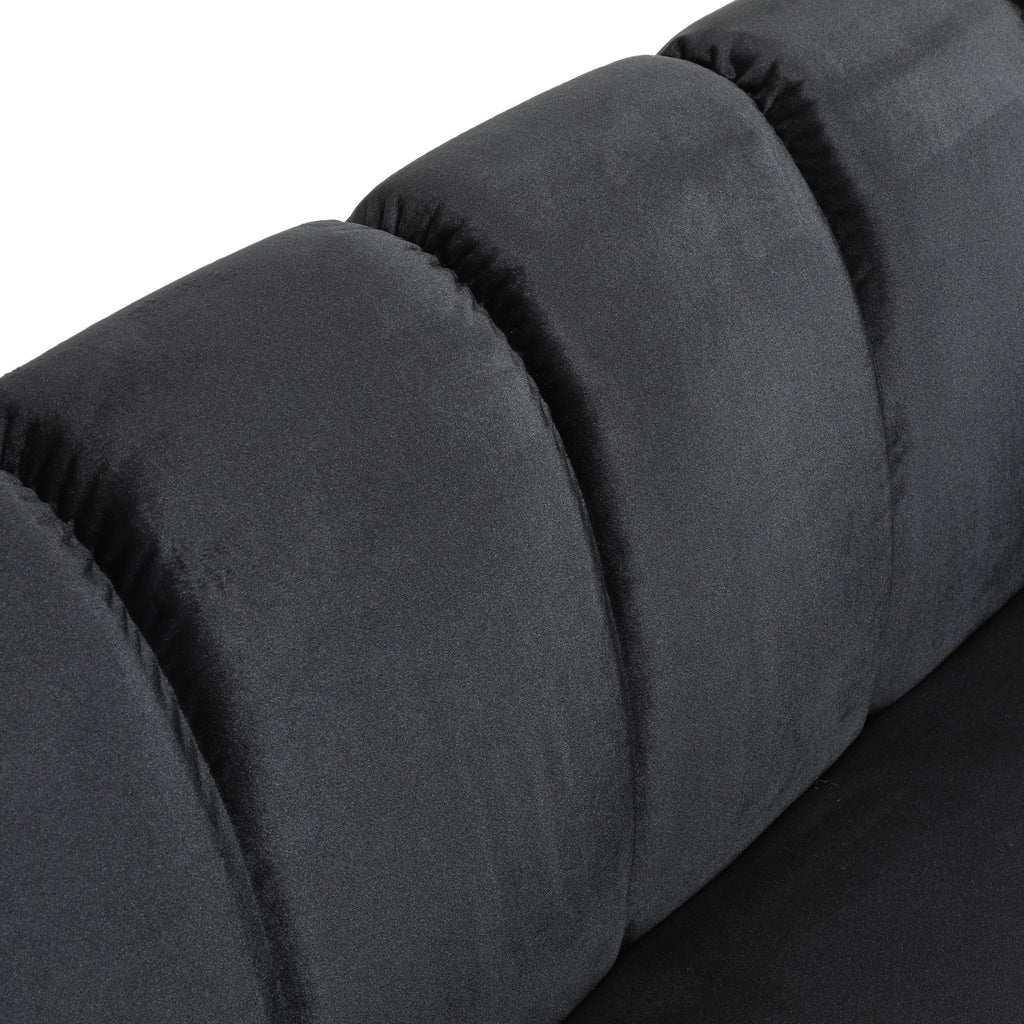 Miranda - Modern Glam 3 Seater Sofa