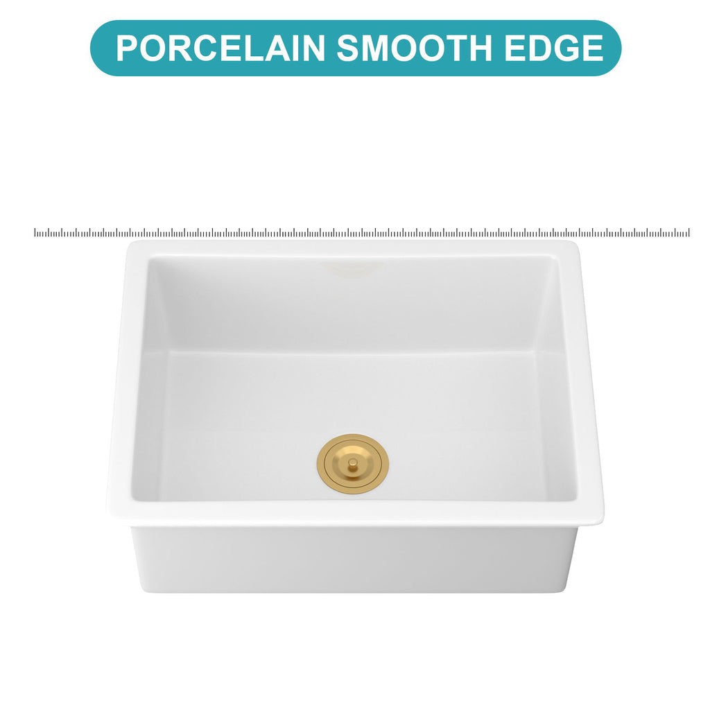 Rectangular Deep Single Bowl Kitchen Sink