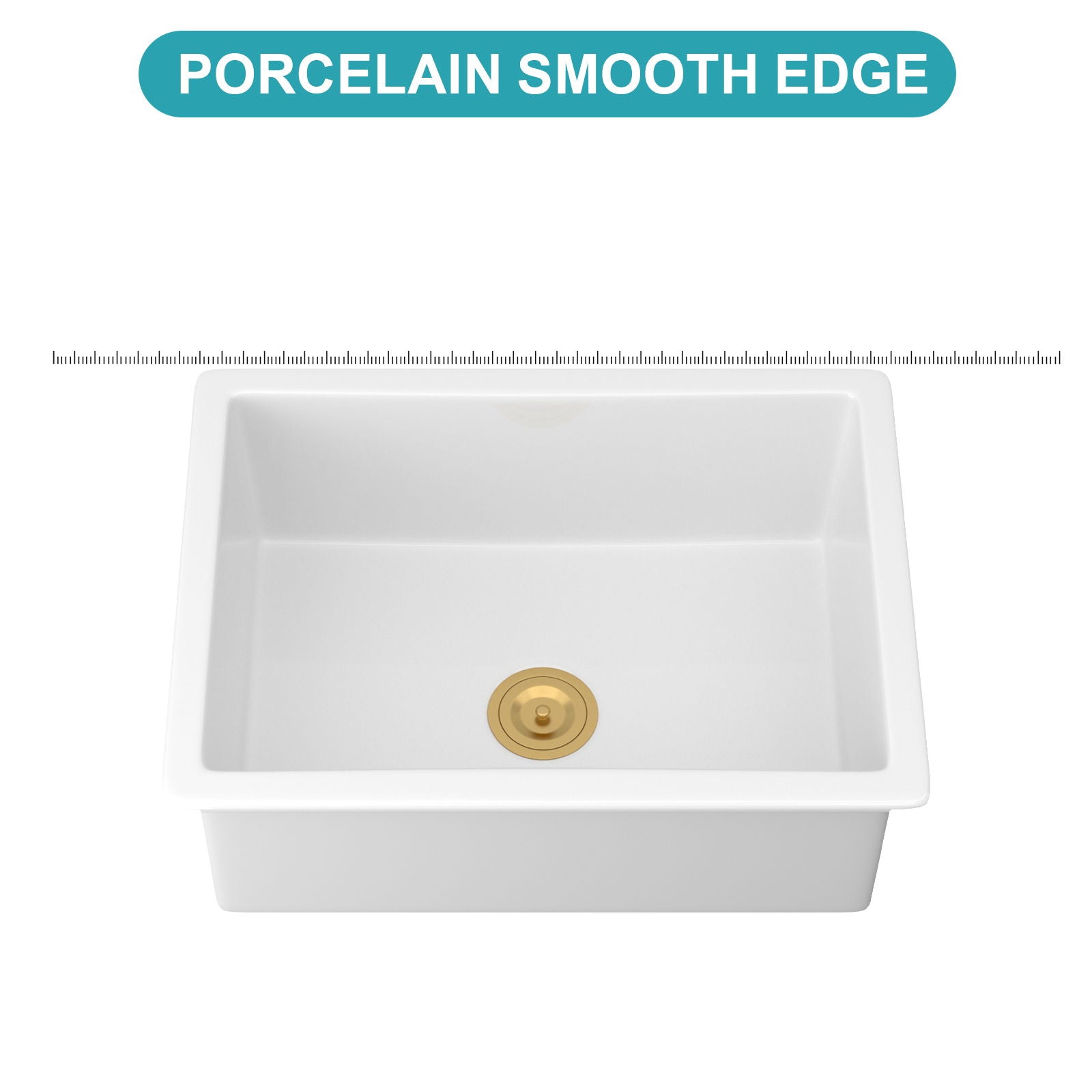 Rectangular Deep Single Bowl Kitchen Sink