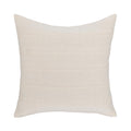 York - 26" x 26" Pillow - Natural / Ivory