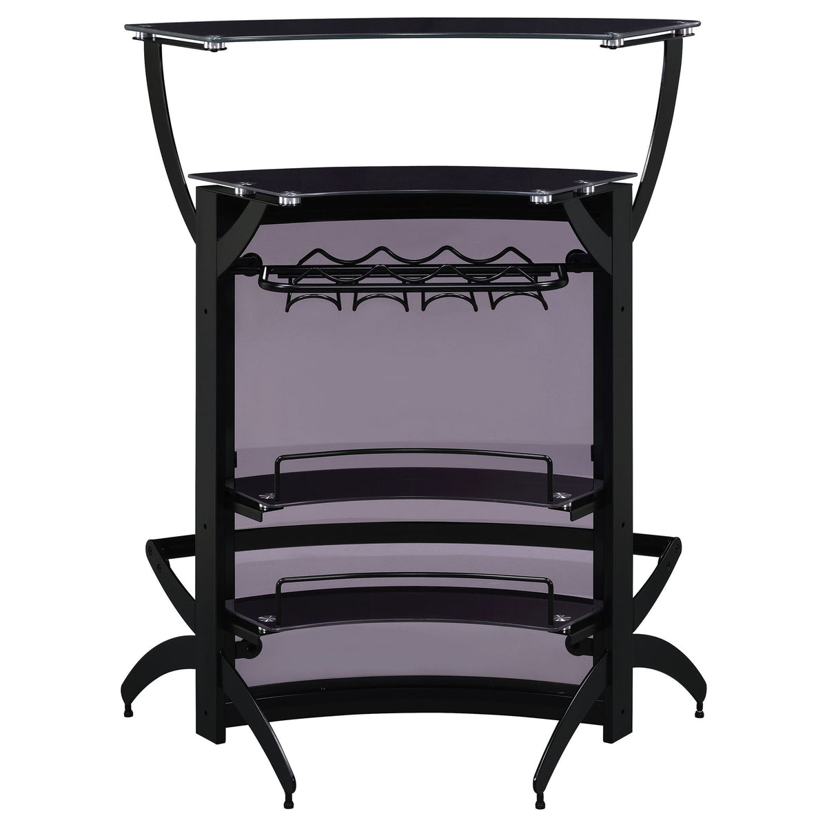 Elaina - 2 Shelf Home Bar