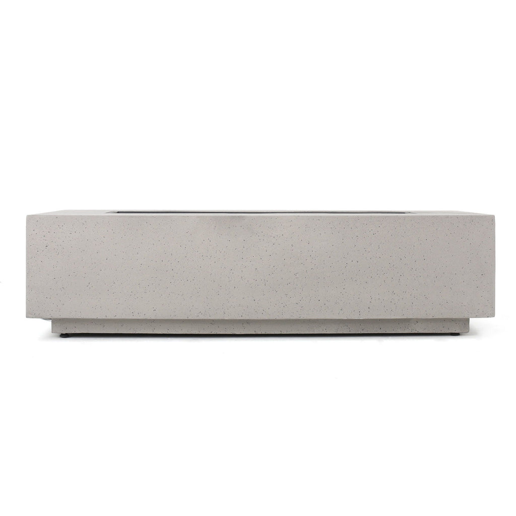 Modern Rectangle Fire Table 50, 000 Btu