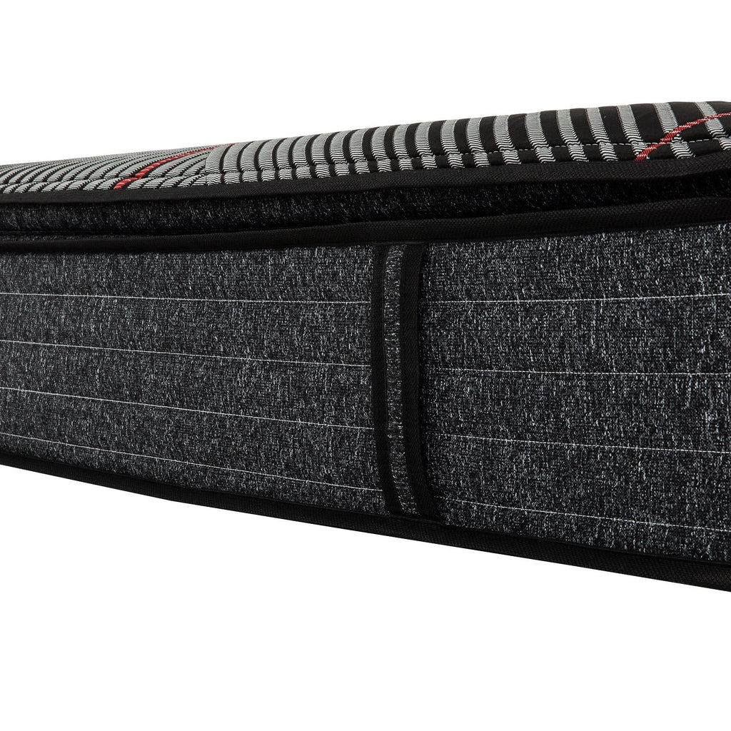 15" Euro Top Gel Memory Foam Hybrid Mattress With Pocket Coils, Cooling & Edge Support - Black - Queen