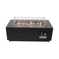 Outdoor Fire Pit Table With Lid, Fuel Versatility