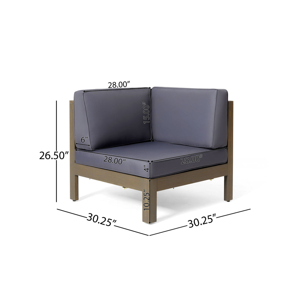 Brava - X Back Corner Chair