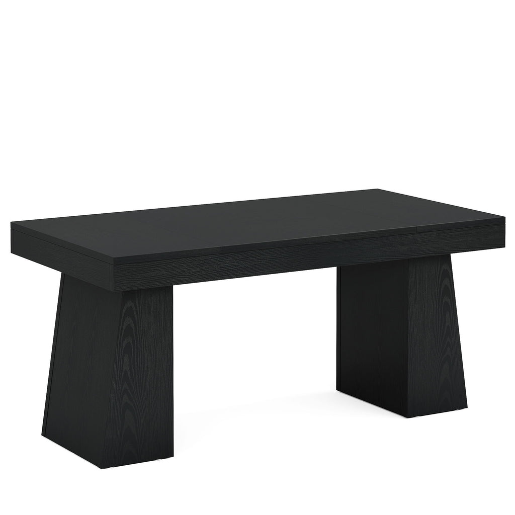Executive Desk, Workstation With Double Trapezoid Base