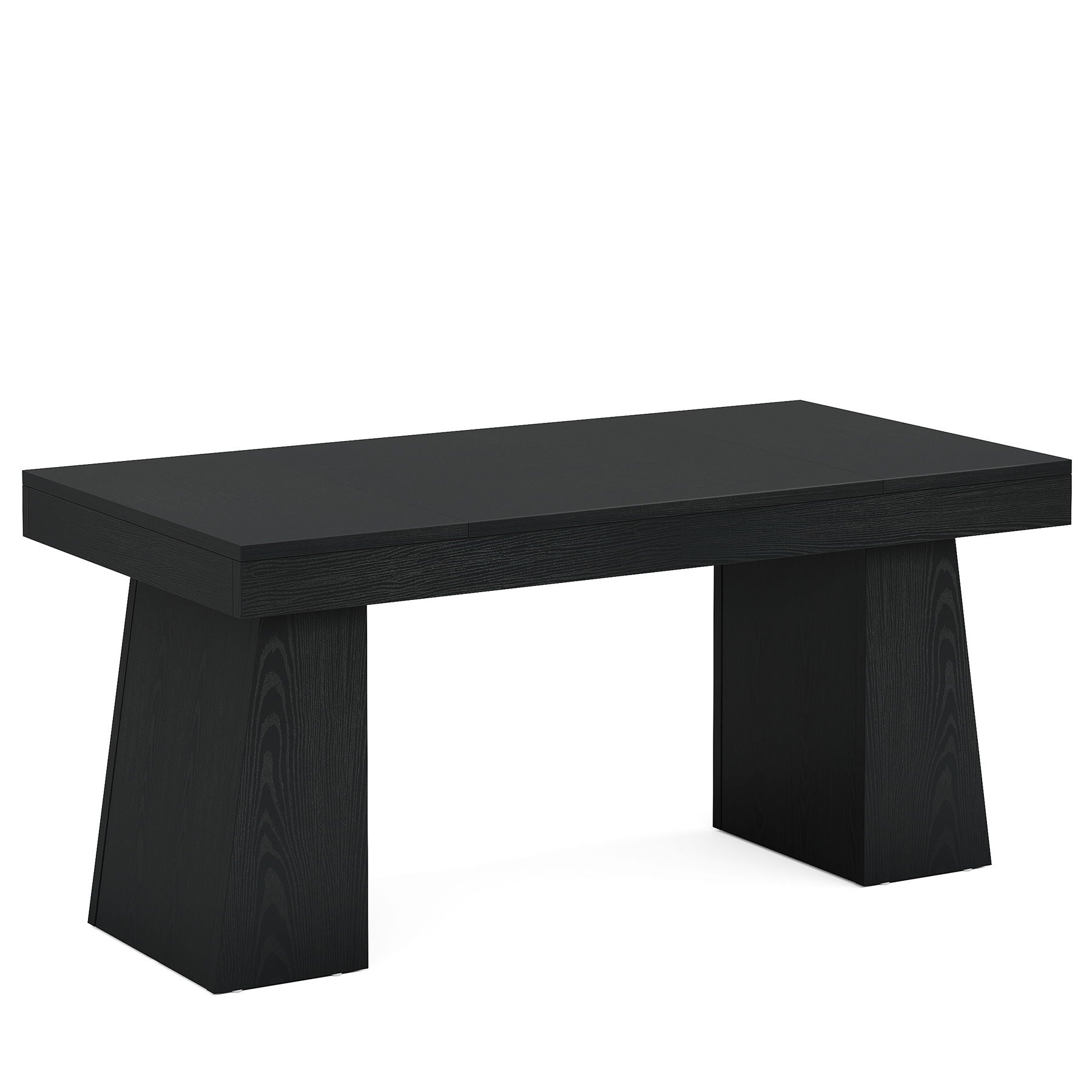 Executive Desk, Workstation With Double Trapezoid Base