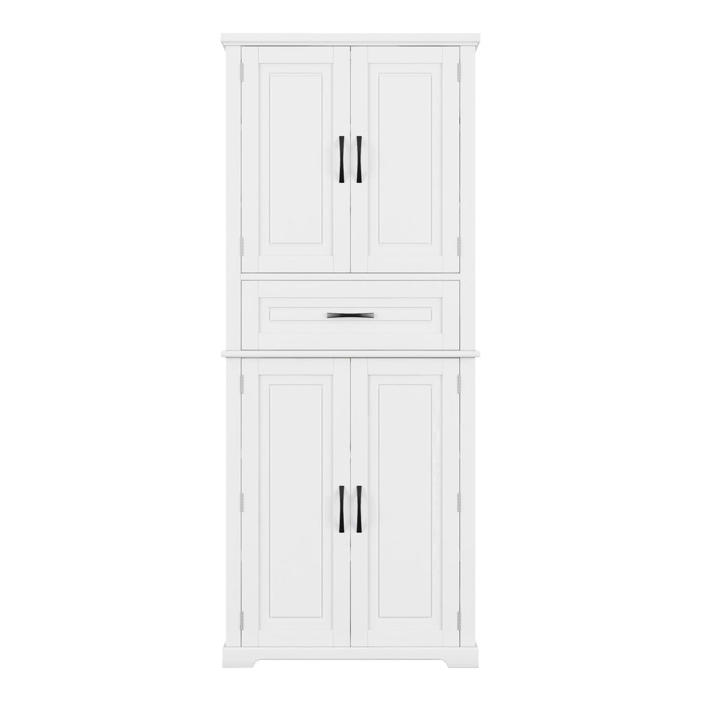 Bathroom Storage Cabinet With Multifunctional Storage Space, Drawer With Slide Rails, Adjustable Shelf