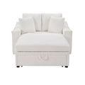 Modern Chaise Sofa With Hidden Storage For Living Room