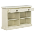 Console Table With 2 Drawers And Open Shelves