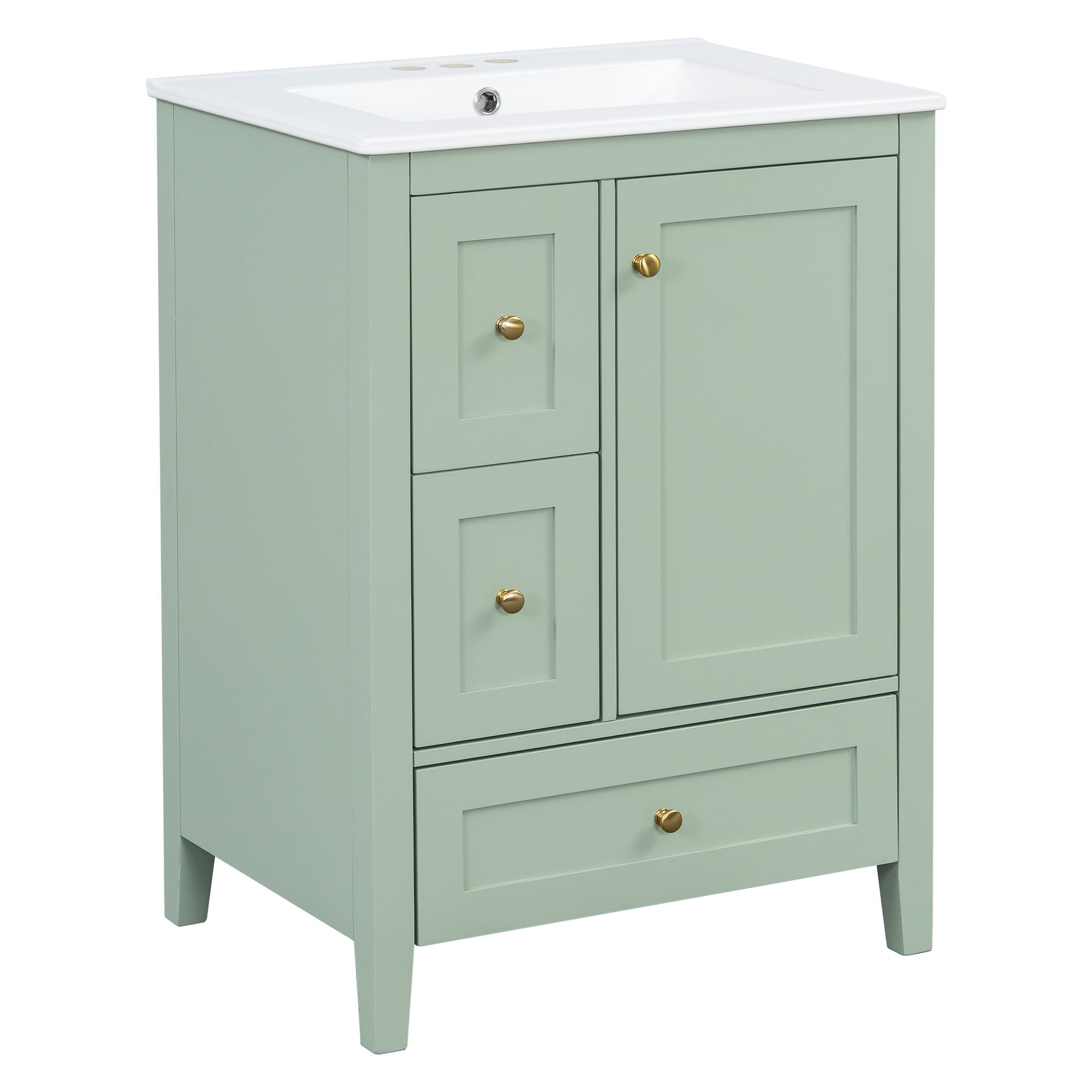 Bathroom Vanity With Storage, Removable Dividers