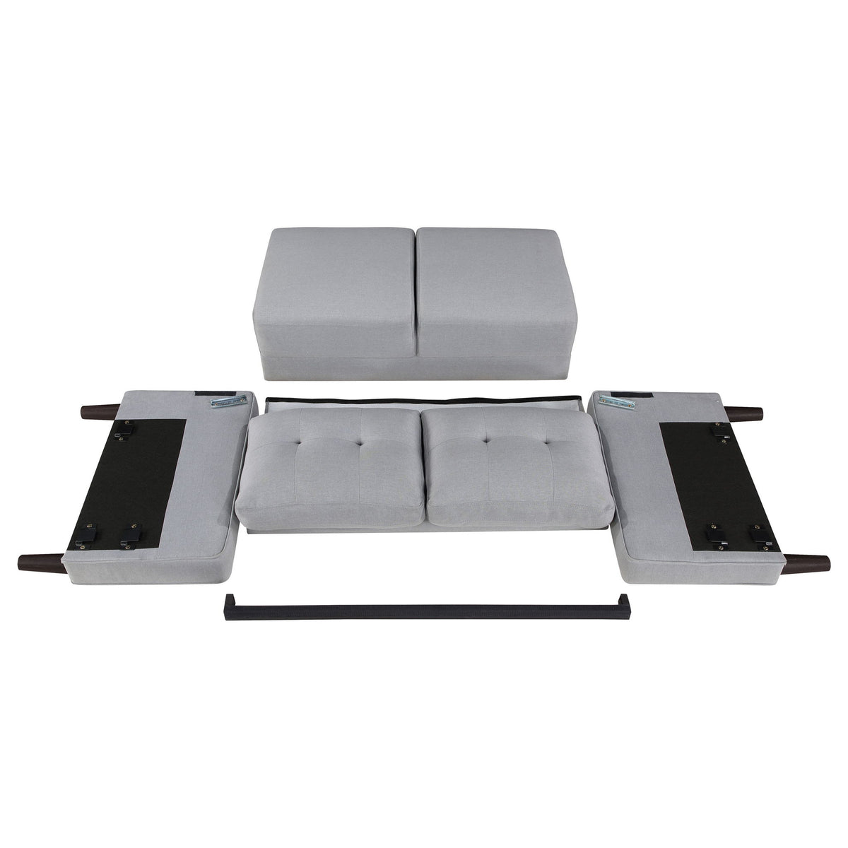 Harvey - Track Arm Tufted Sofa Set