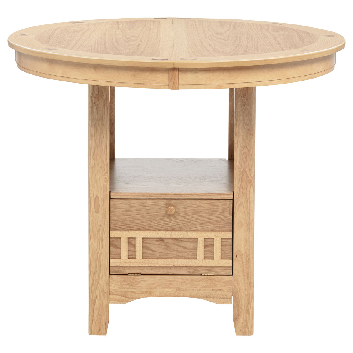 Davis - Counter Height Extension Dining Table - Light Oak