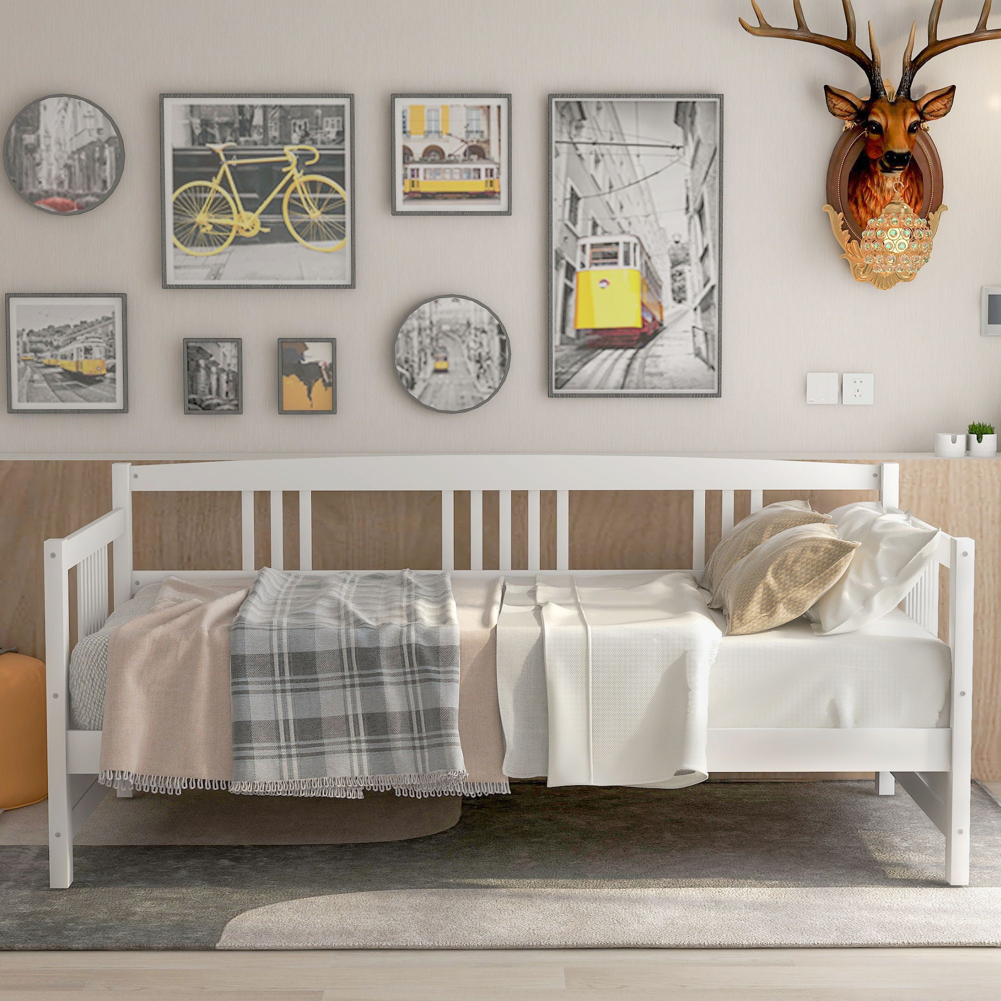 Multifunctional Elegant Modern Daybed