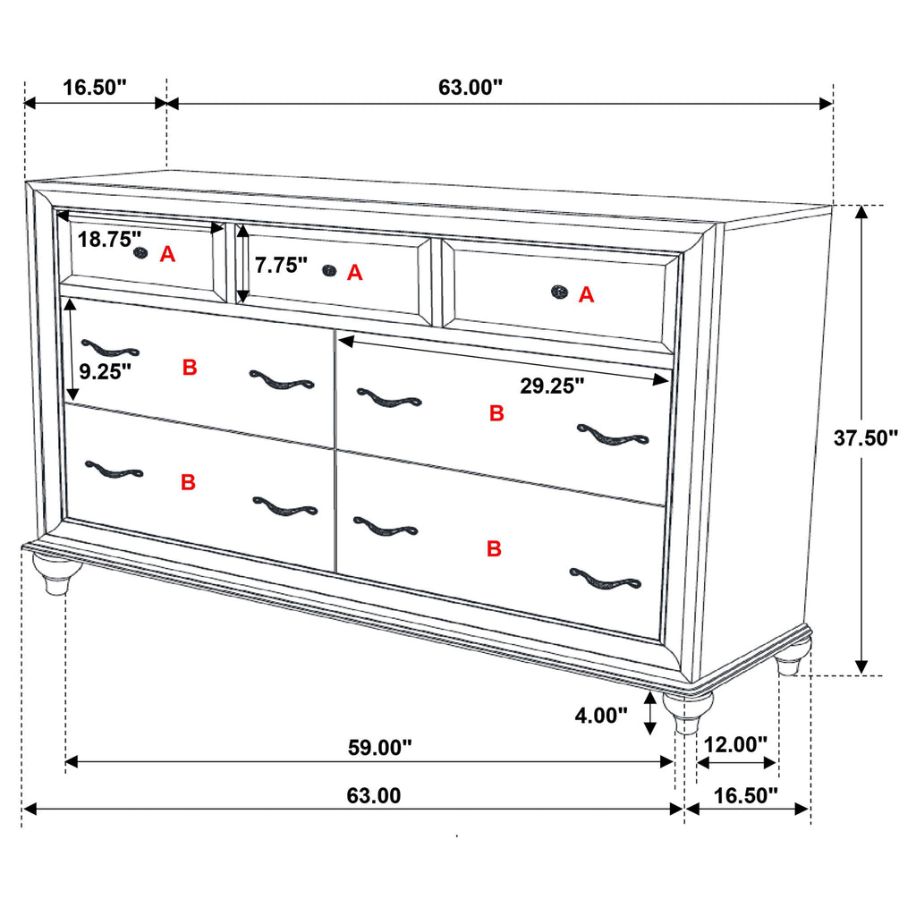 Randall - Bedroom Set With Wingback Bed