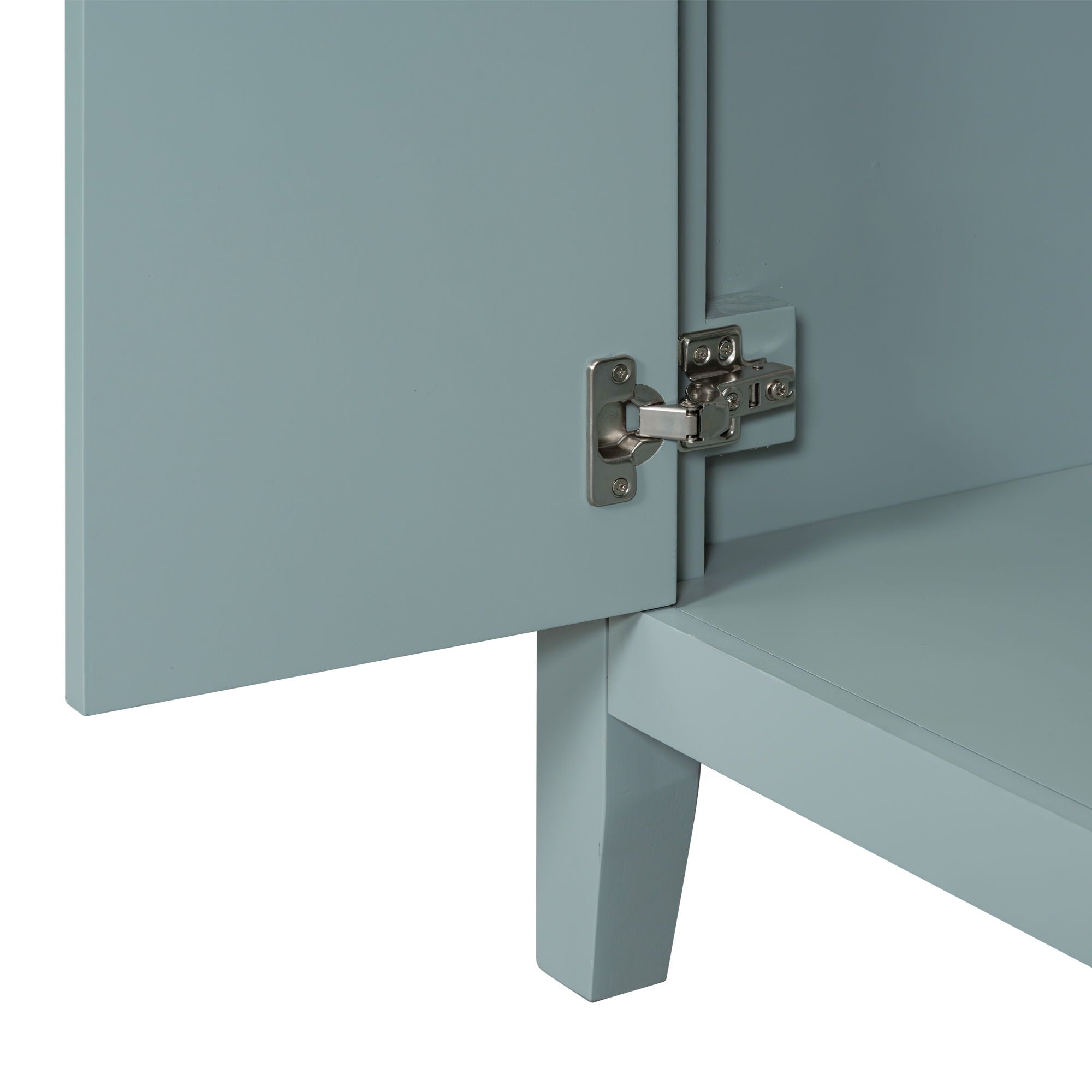 Modern Bathroom Vanity With Sink, Freestanding Design With Drawers And Doors