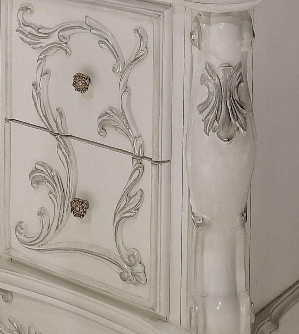 Dresden - Computer Desk Hutch - White