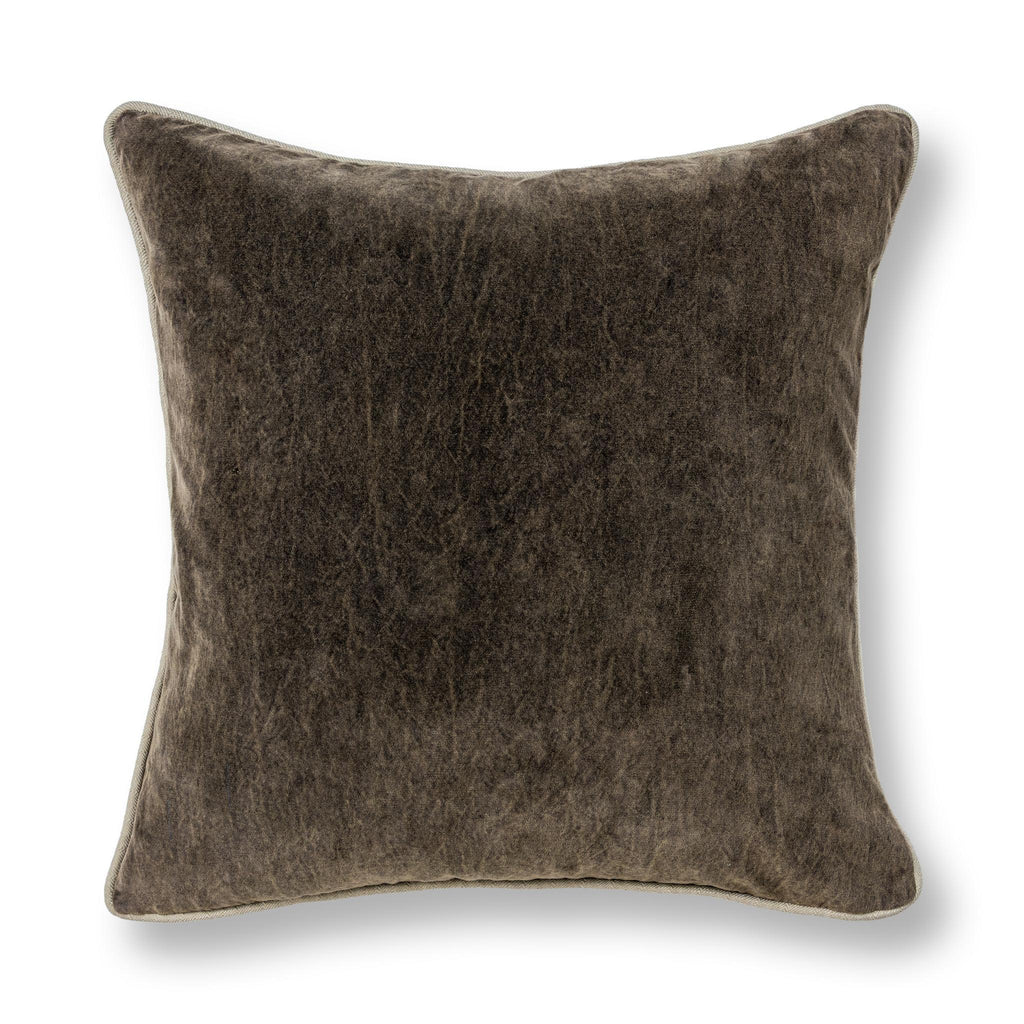 Heirloom Velvet - SLD Pillow - Dark Clove