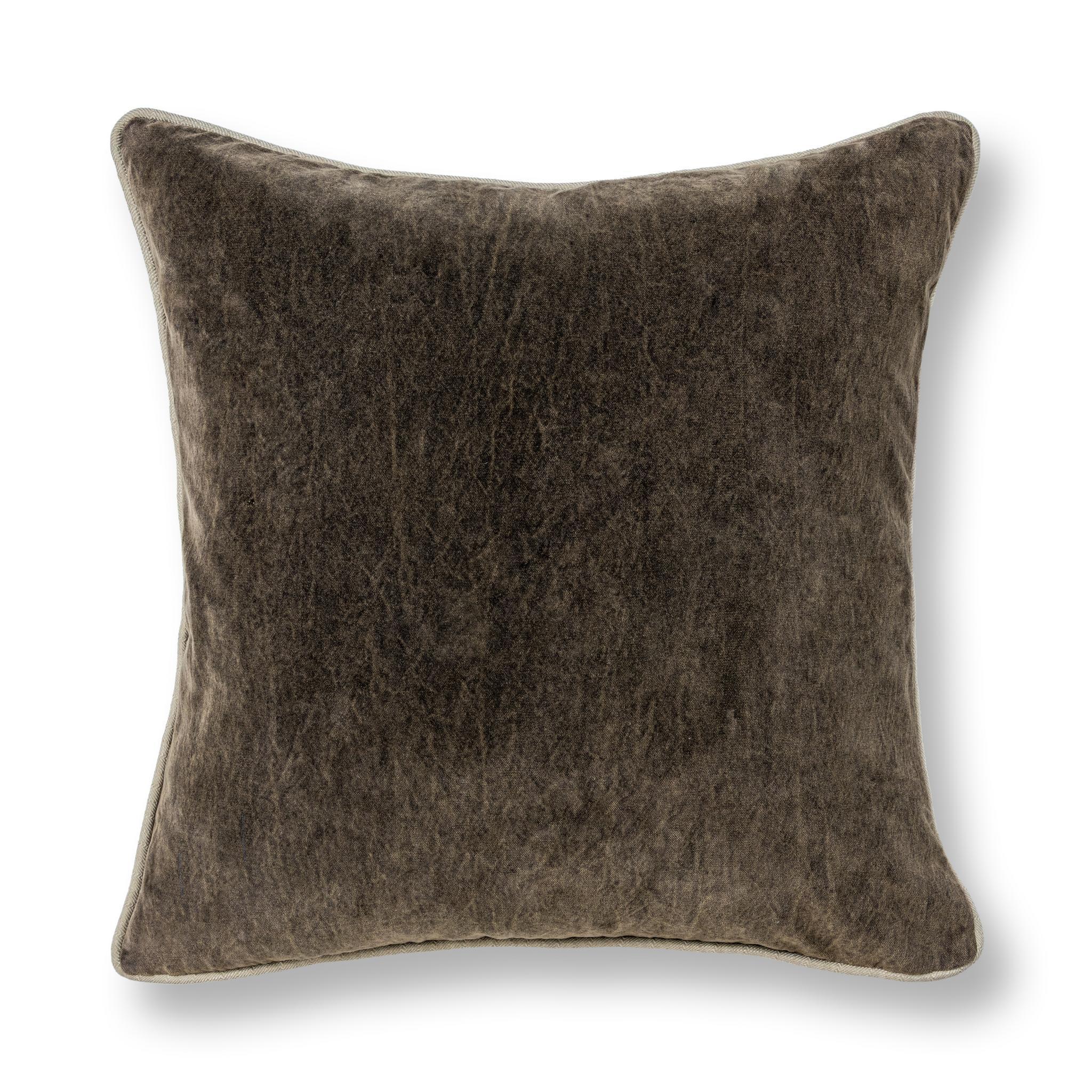 Heirloom Velvet - SLD Pillow - Dark Clove