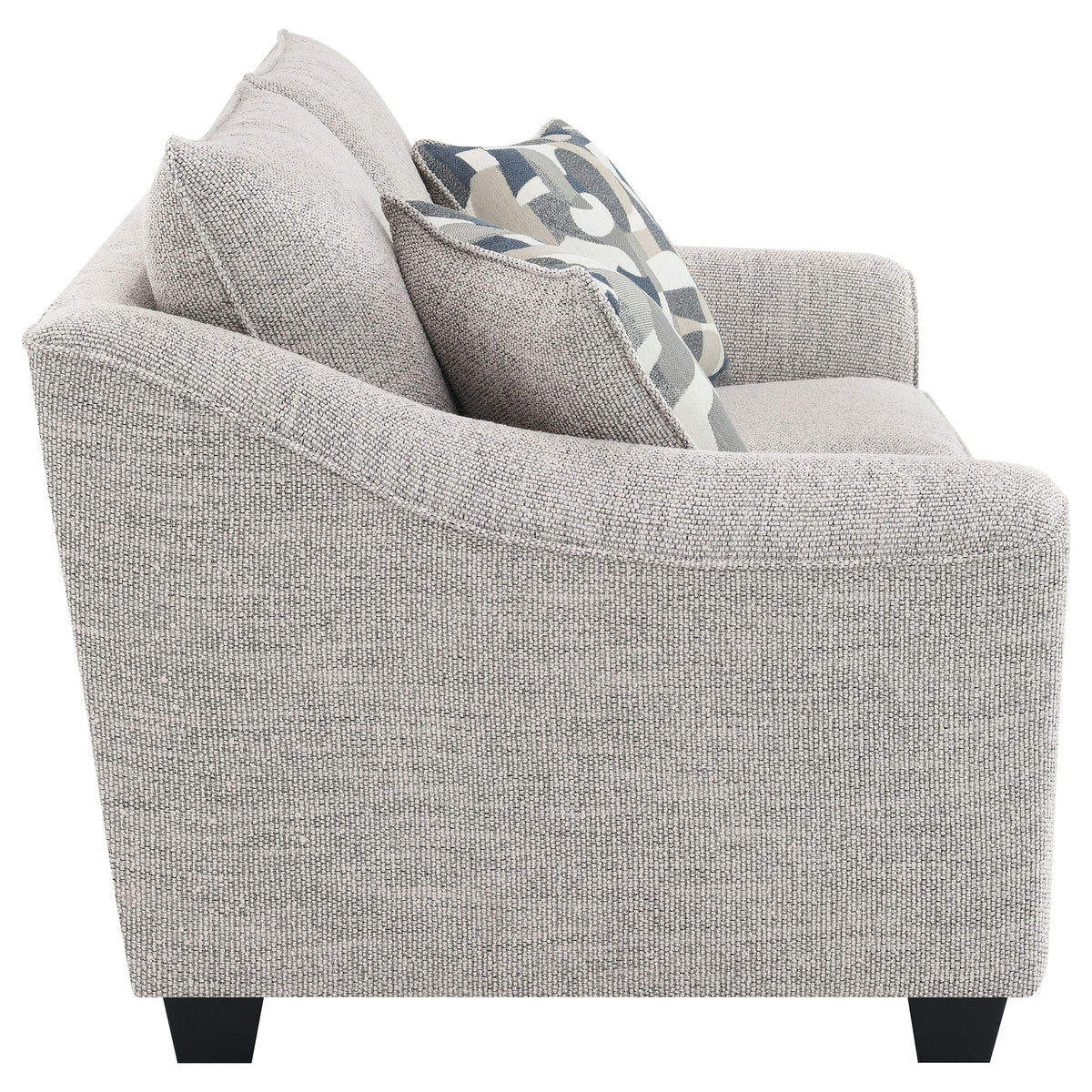 Lido - 2 Piece Sofa Set - Light Gray