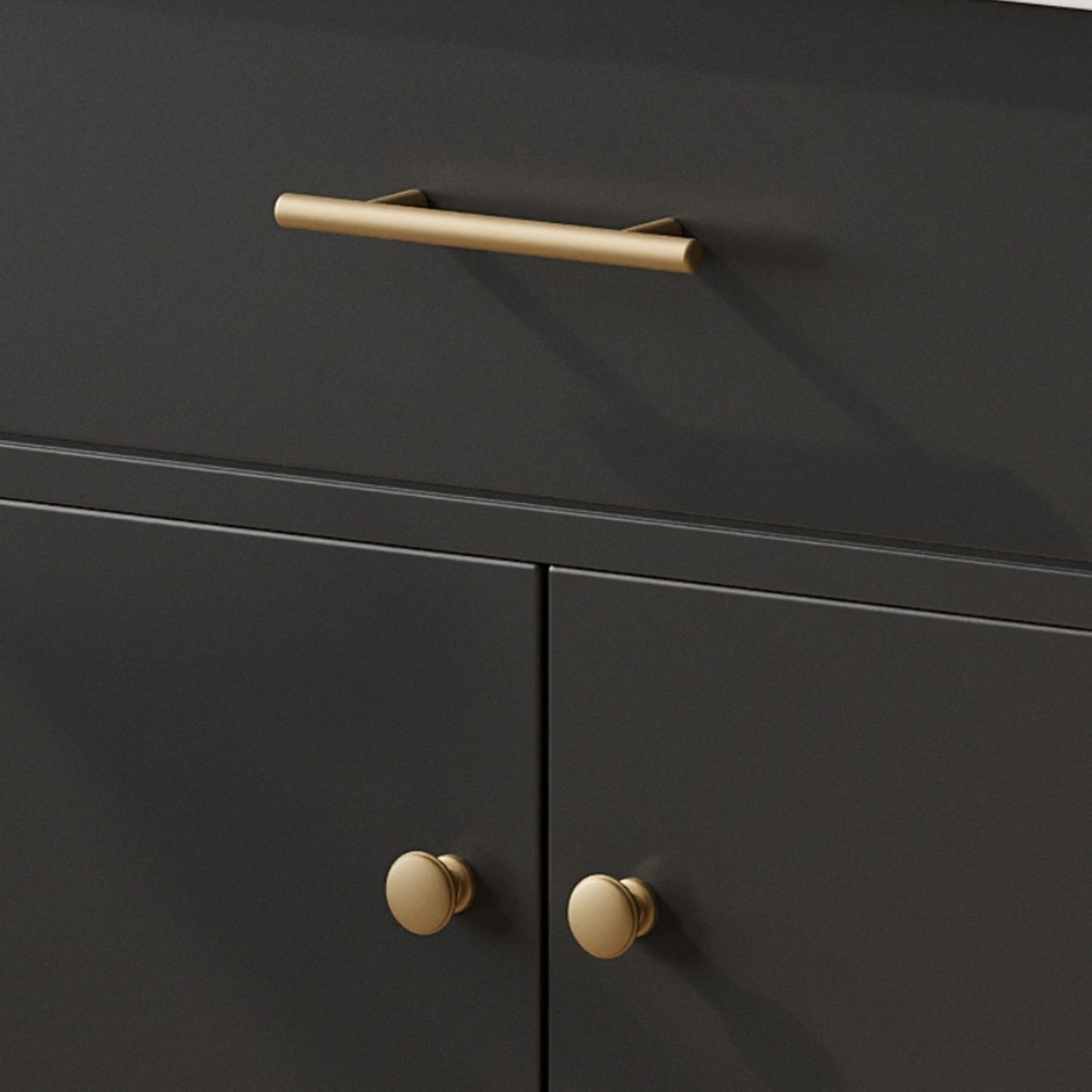 Bathroom Vanity With Sink, Soft Close Doors And Adjustable Shelf