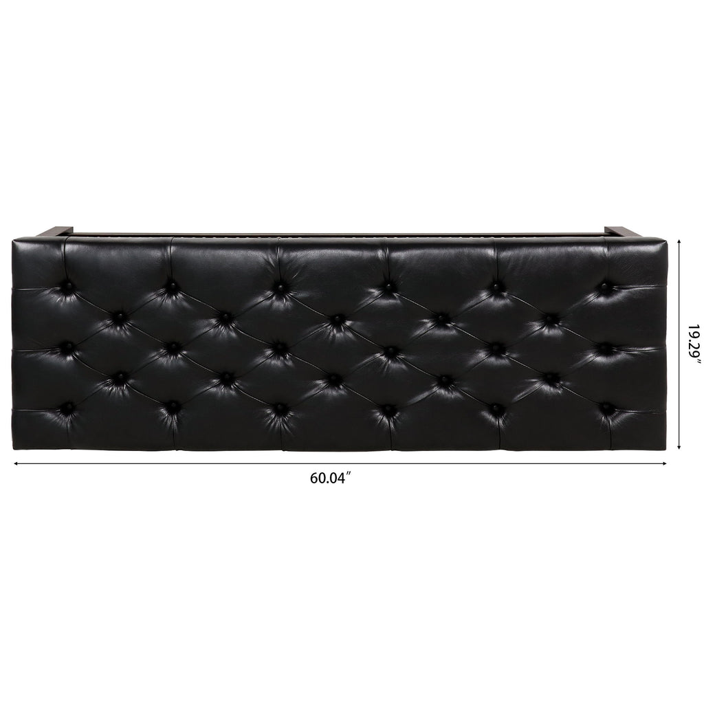 Bedroom End Of Bed Bench Tufted Upholstered End Of Bed Bench End Of Bed Entrance Shoe Bench With Nailhead Trim And Shelf Bedroom Upholstered Bench Living Room Shoe Rack Footstool