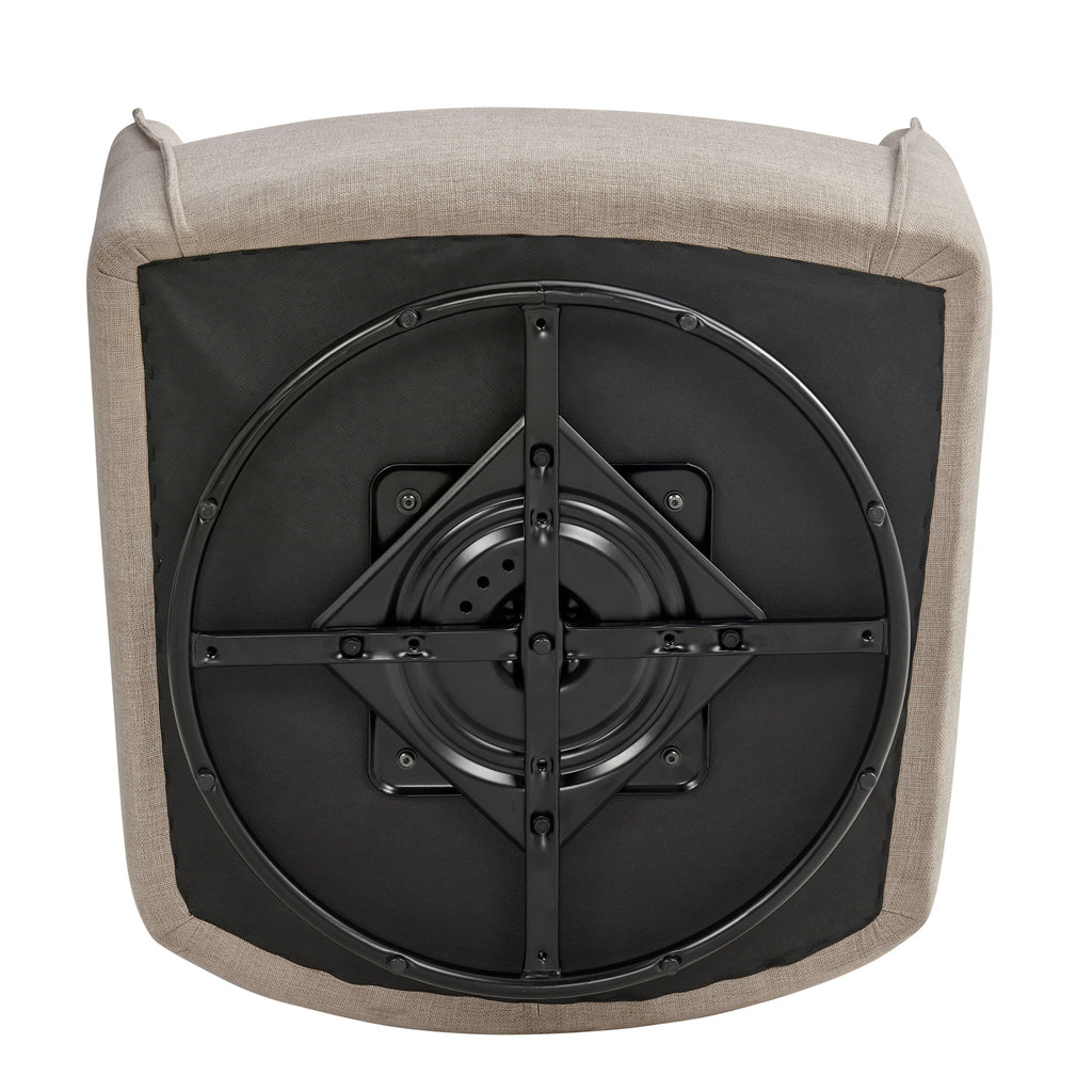 Ayla - Swivel Accent Chair With Matching Lumbar Pillow