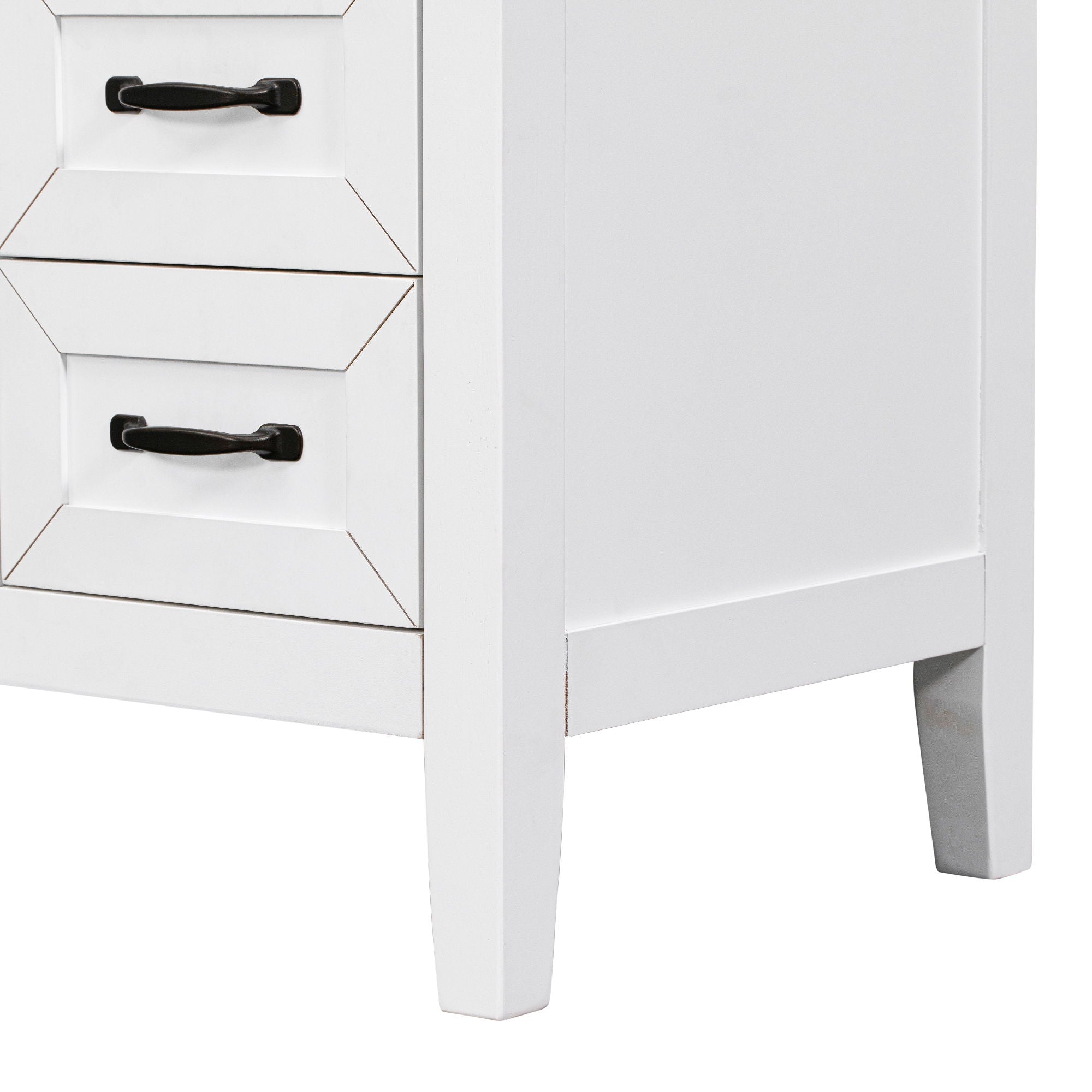Modern Bathroom Vanity With Sink, Freestanding With Drawers And Doors