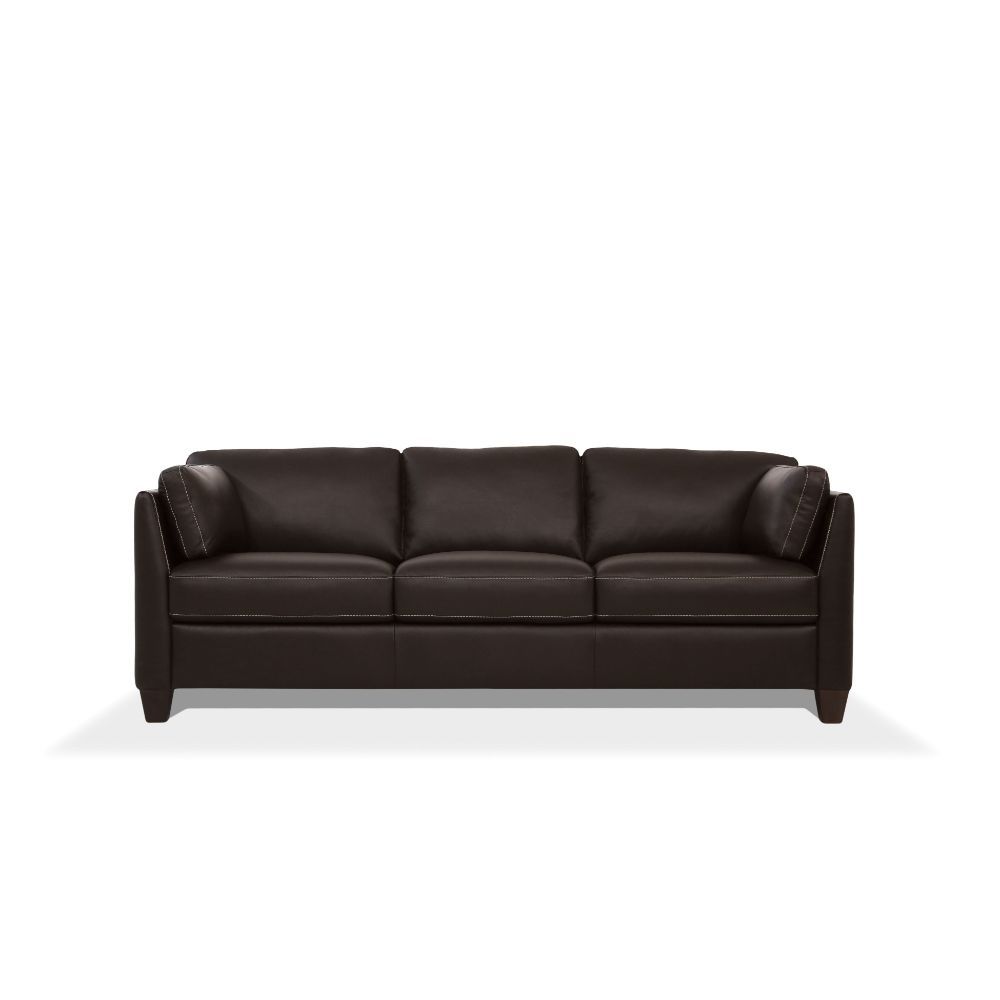 Matias - Sofa - Chocolate Leather