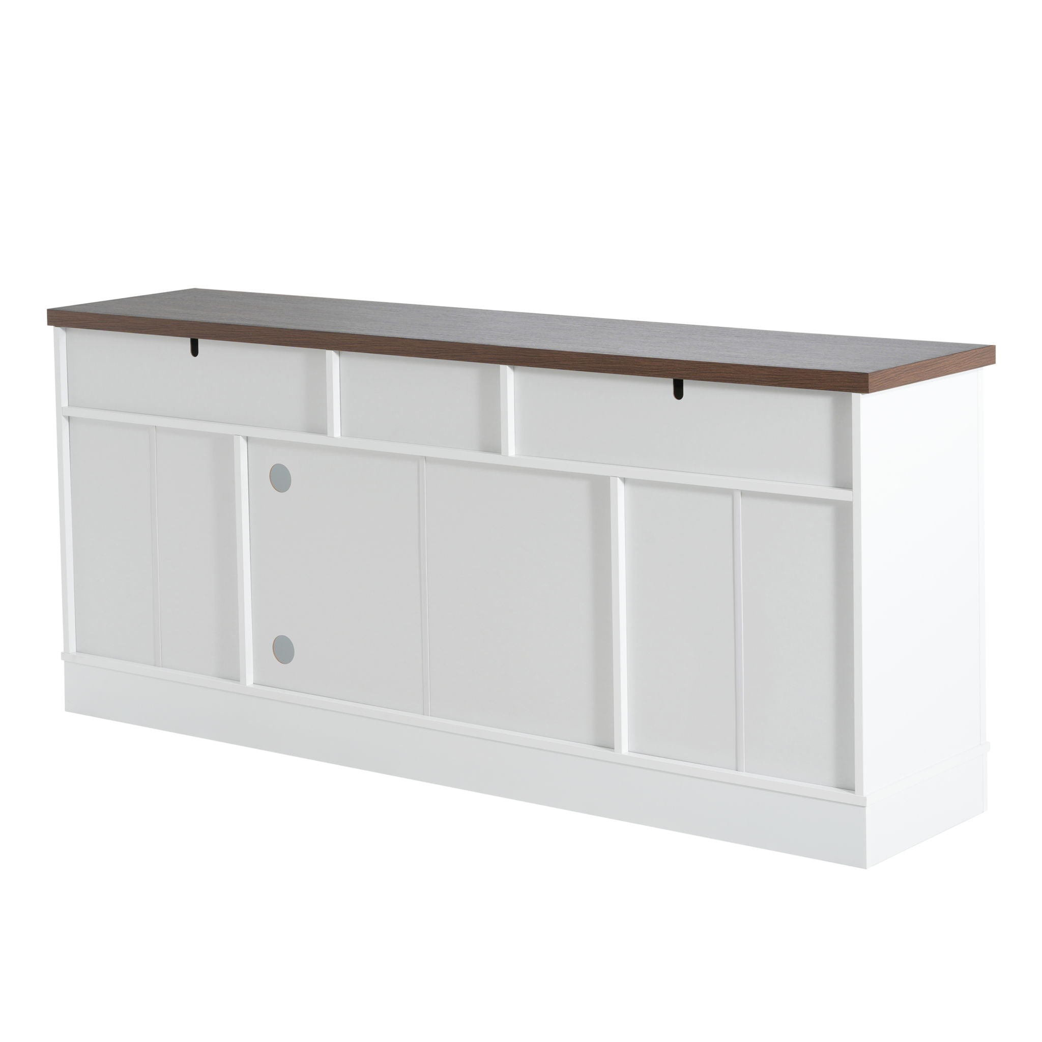 Modern TV Console & Adjustable Shelves
