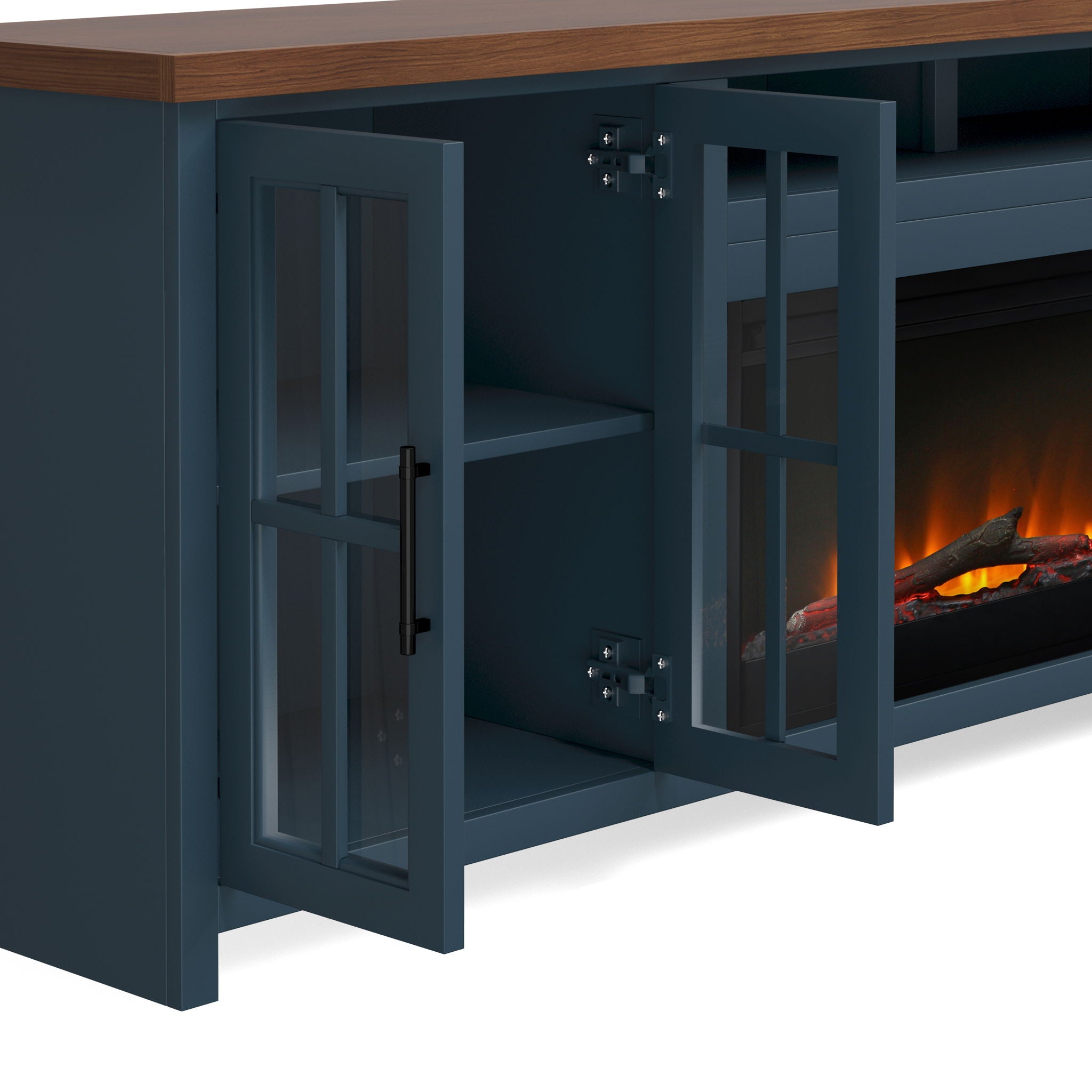 Nantucket - Fireplace TV Stand Console