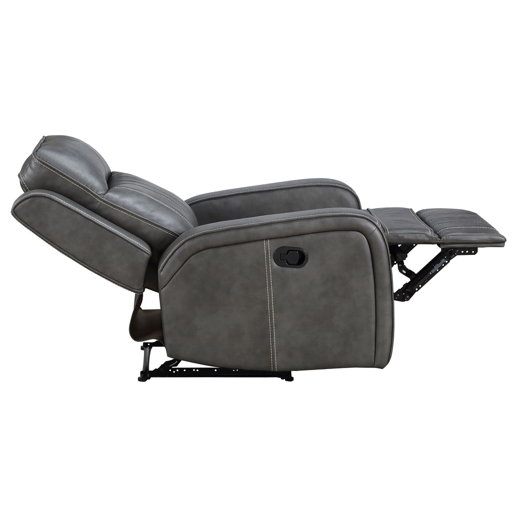 Mckinley - 3 Piece Reclining Sofa Set - Gray