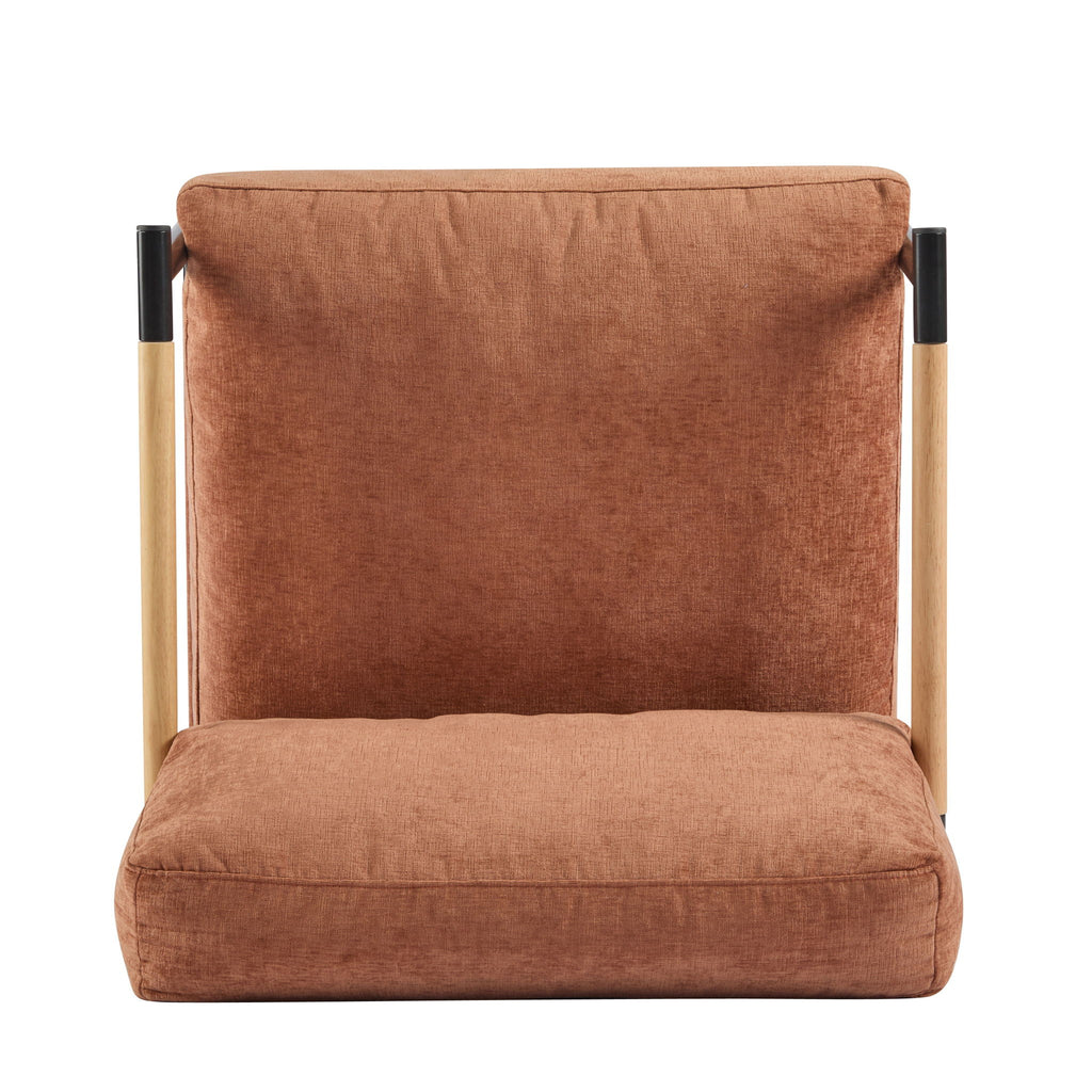 Modern Accent Chair With Cushions, Cozy Seating